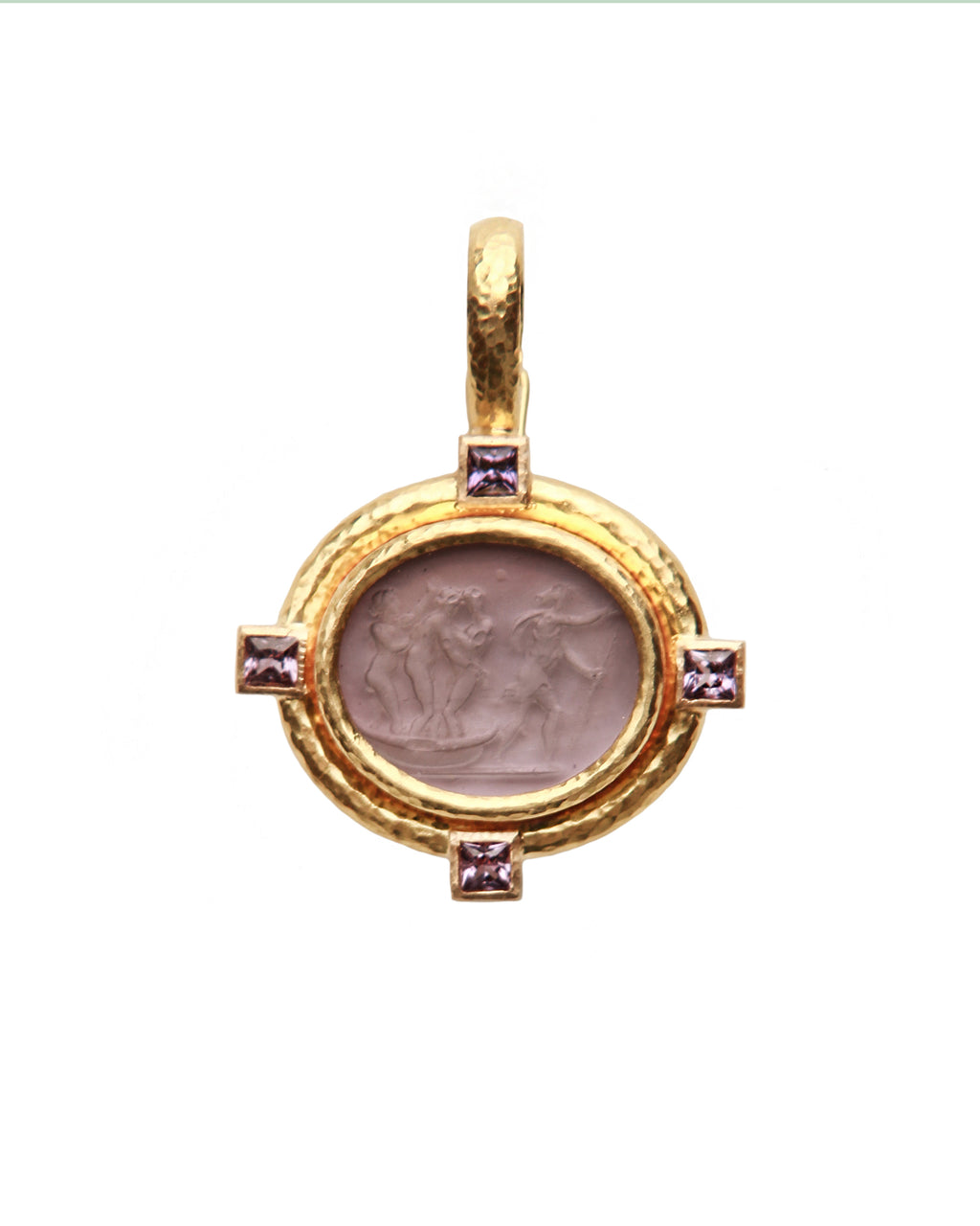 Mulberry 'Goddess on Boat' Pendant