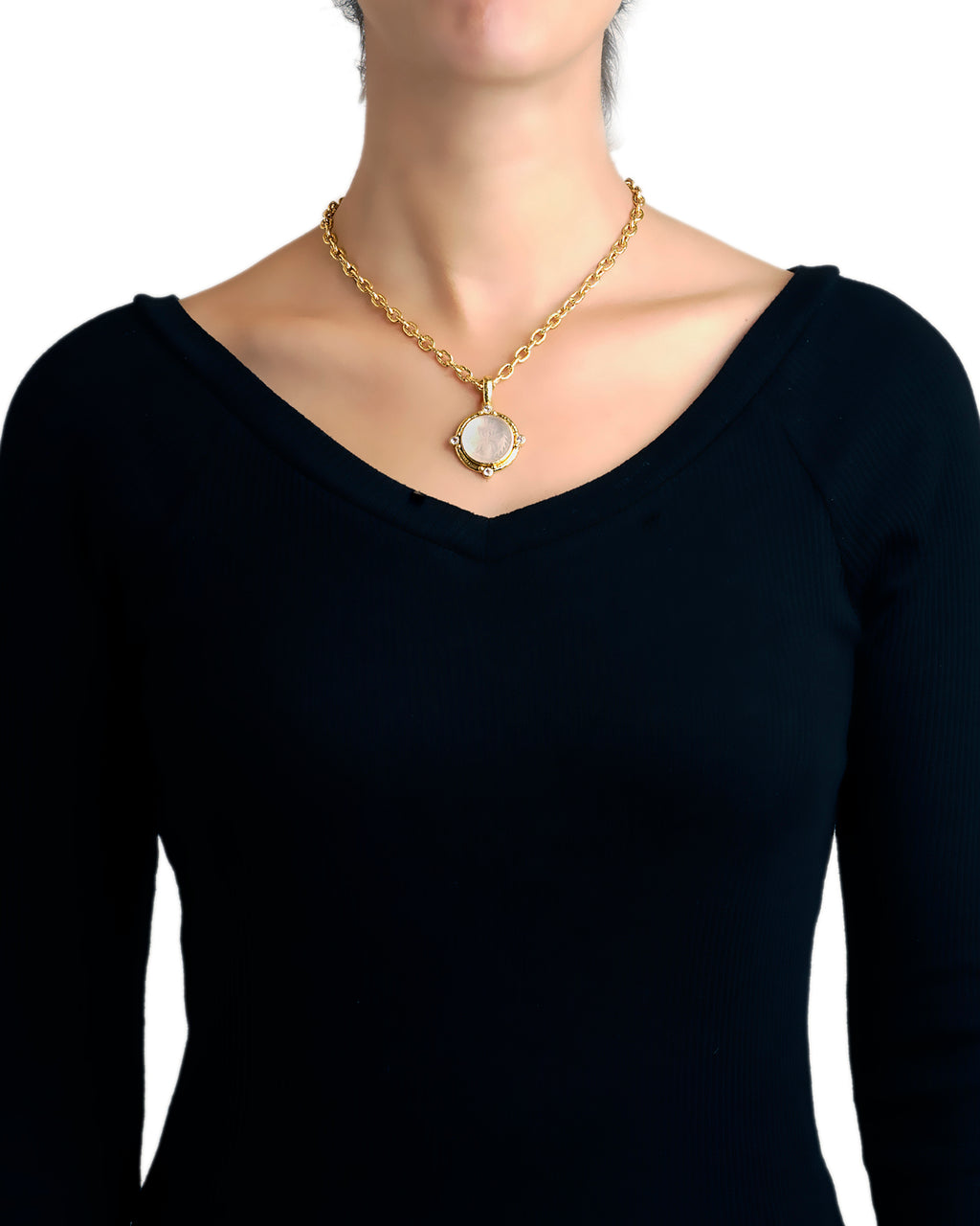 Rock Crystal 'Queen Bee' Pendant