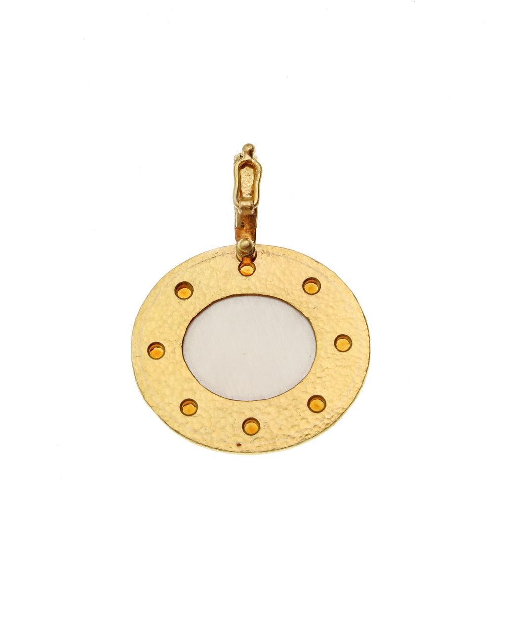 Amber 'Goddess with Chariot' Pendant