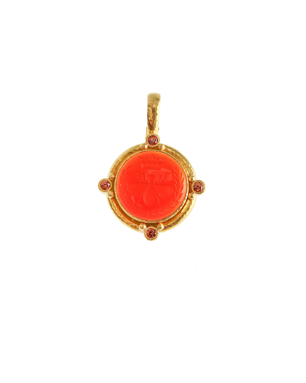 Carnelian 'Queen Bee' Pendant