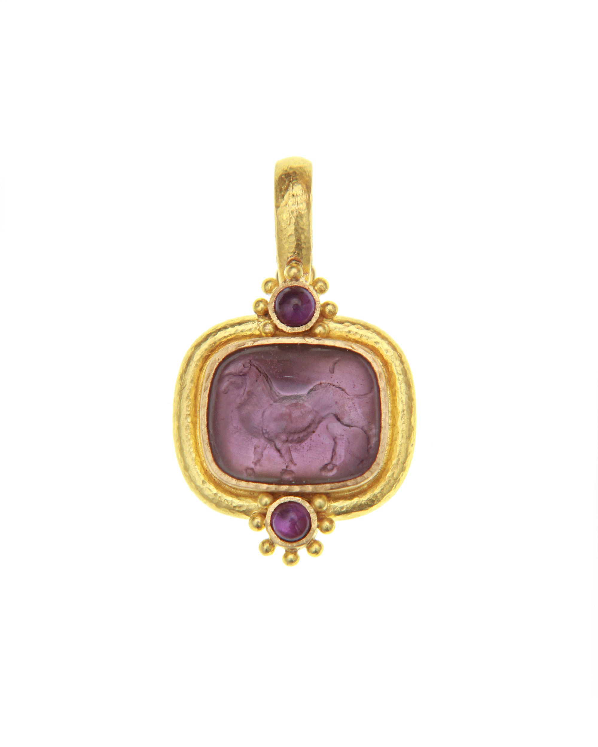 Mulberry 'Cabochon Roaring Lion' Pendant