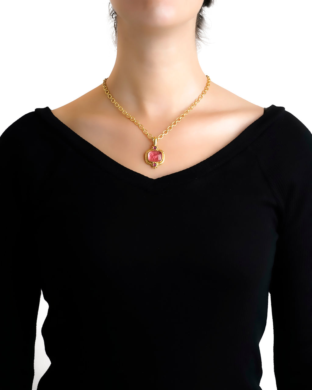 Mulberry 'Cabochon Roaring Lion' Pendant