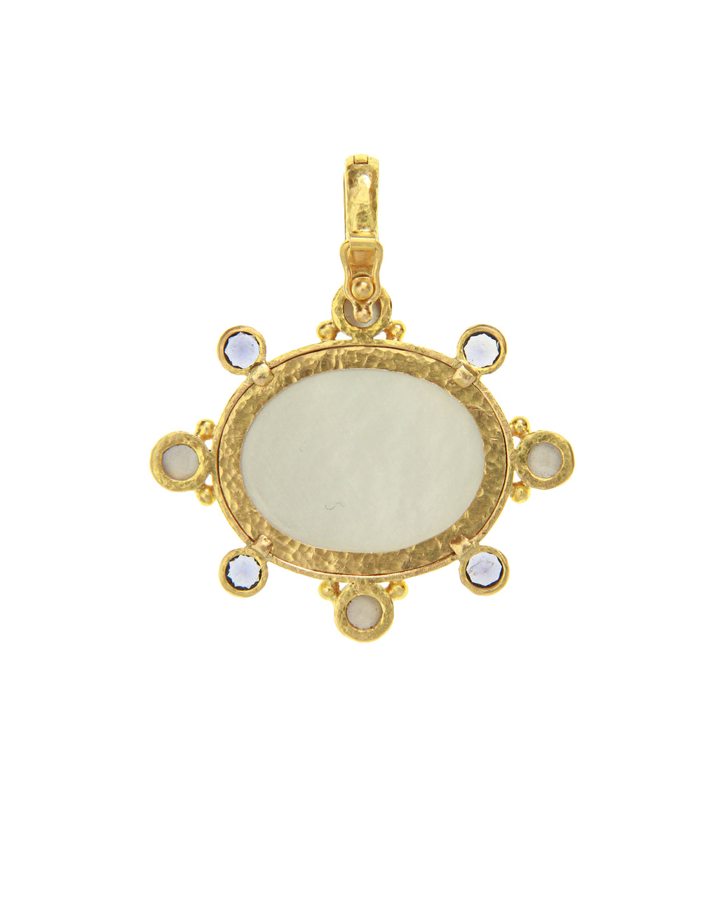 Smoke 'Horse with Sleeping Maiden' Pendant