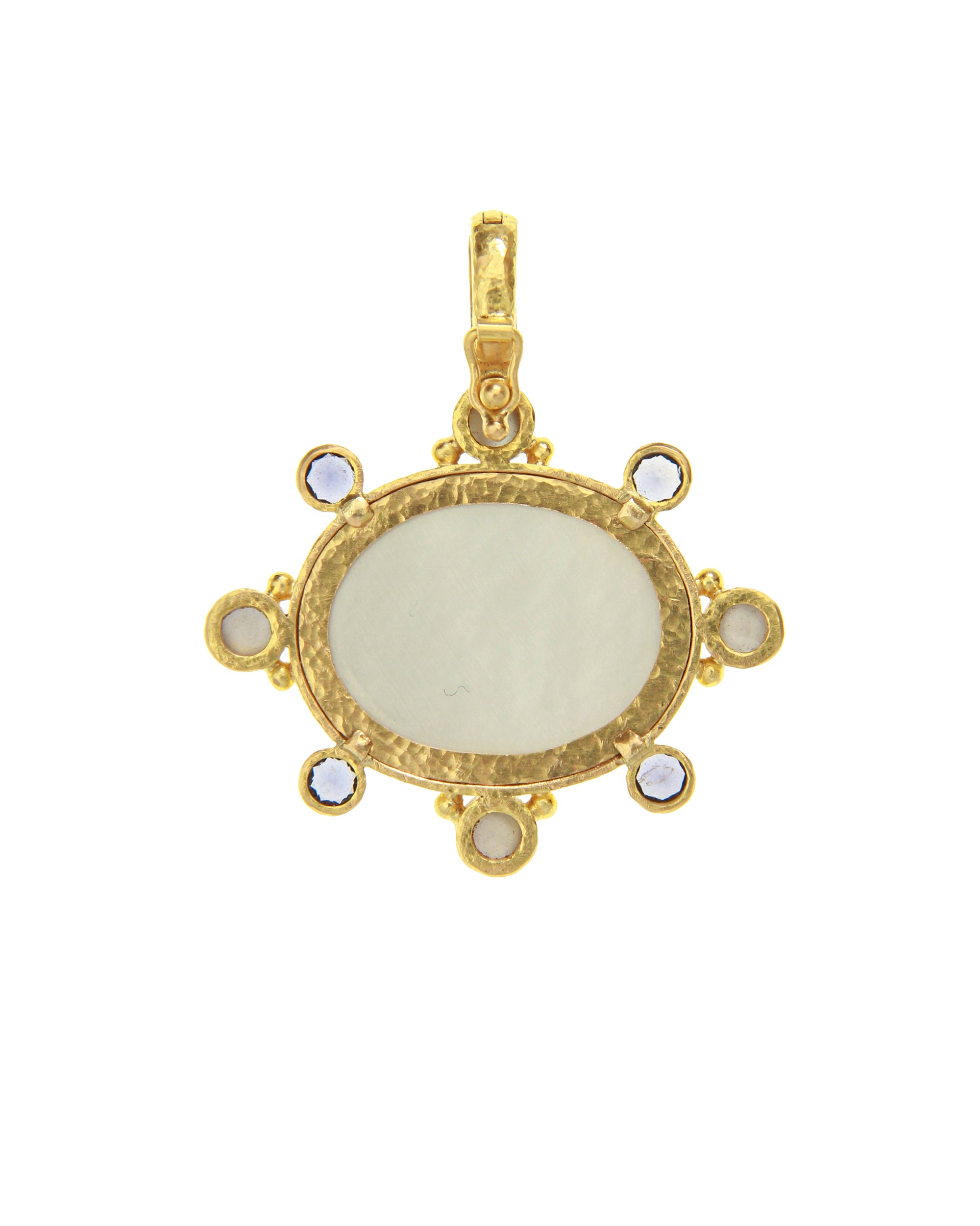 Smoke 'Horse with Sleeping Maiden' Pendant