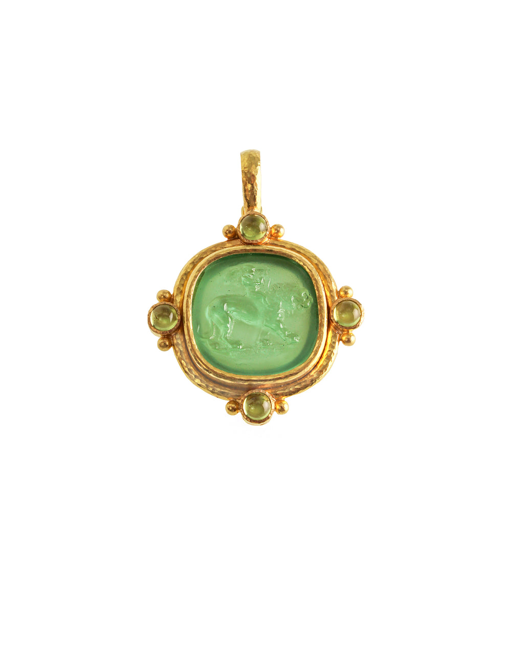 Nile 'Cupid Riding Lion' Pendant