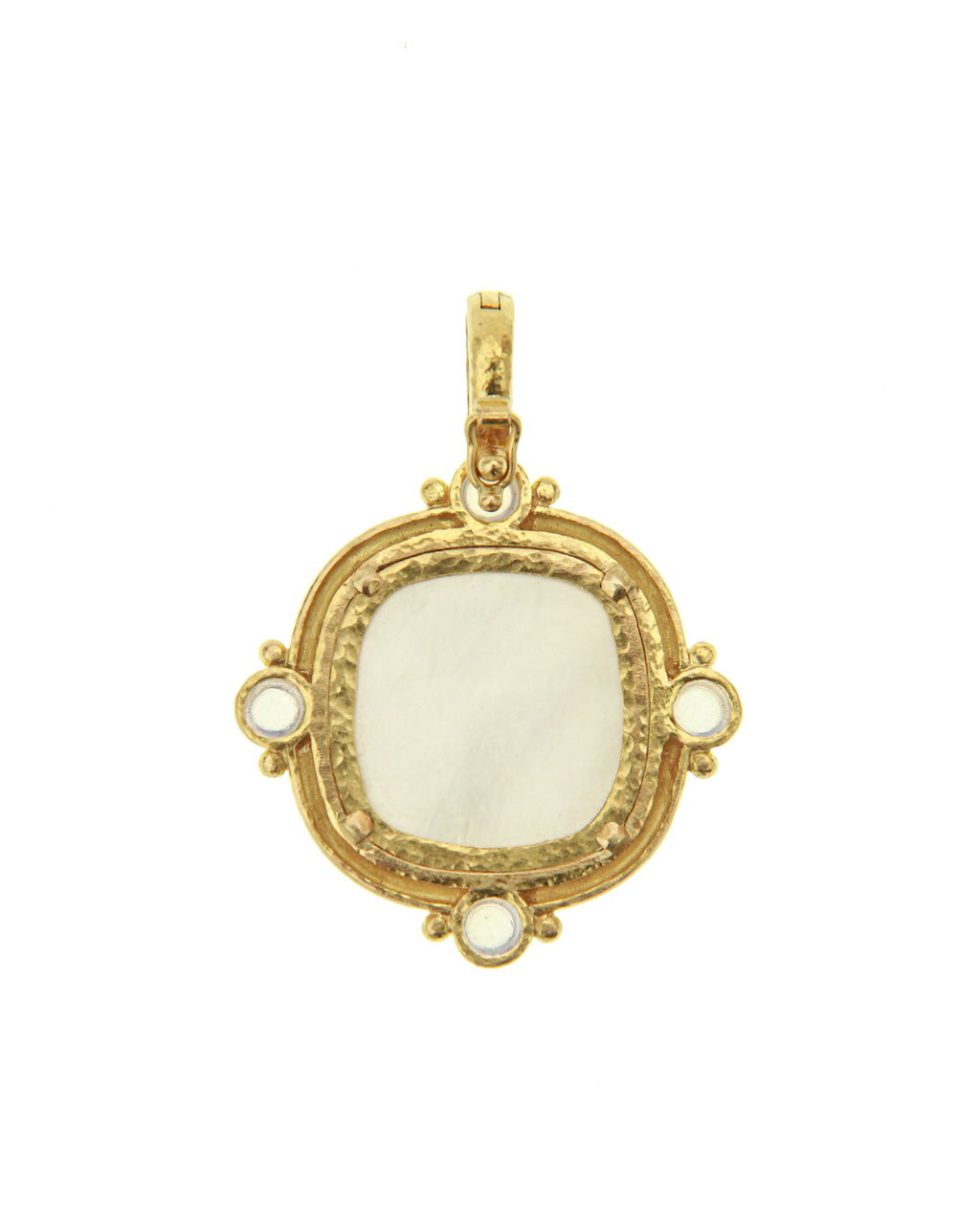 Crystal 'Cupid Riding Lion' Pendant