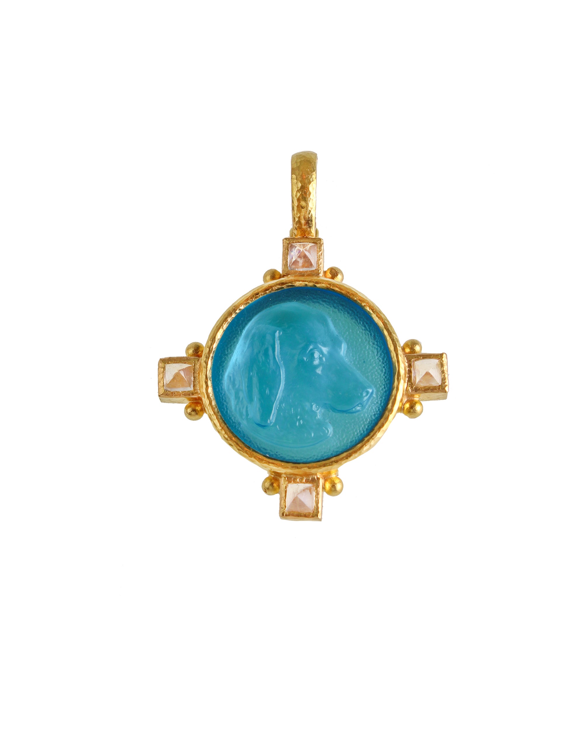 Swimming Pool 'Hound Head' Pendant