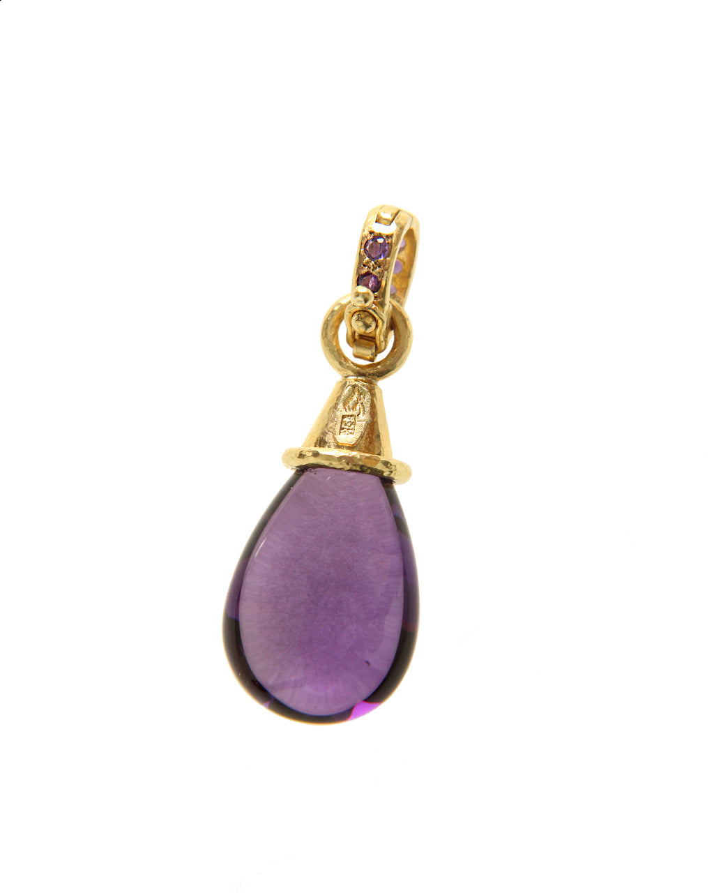 Amethyst Drop Pendant