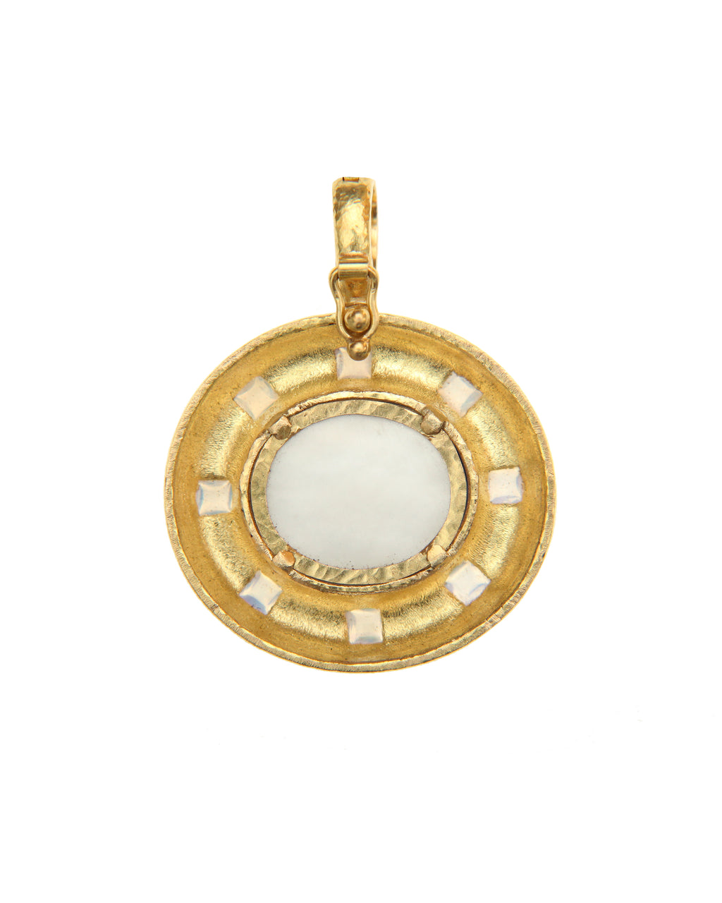 Cerulean 'Pegasus Rilievo' Pendant