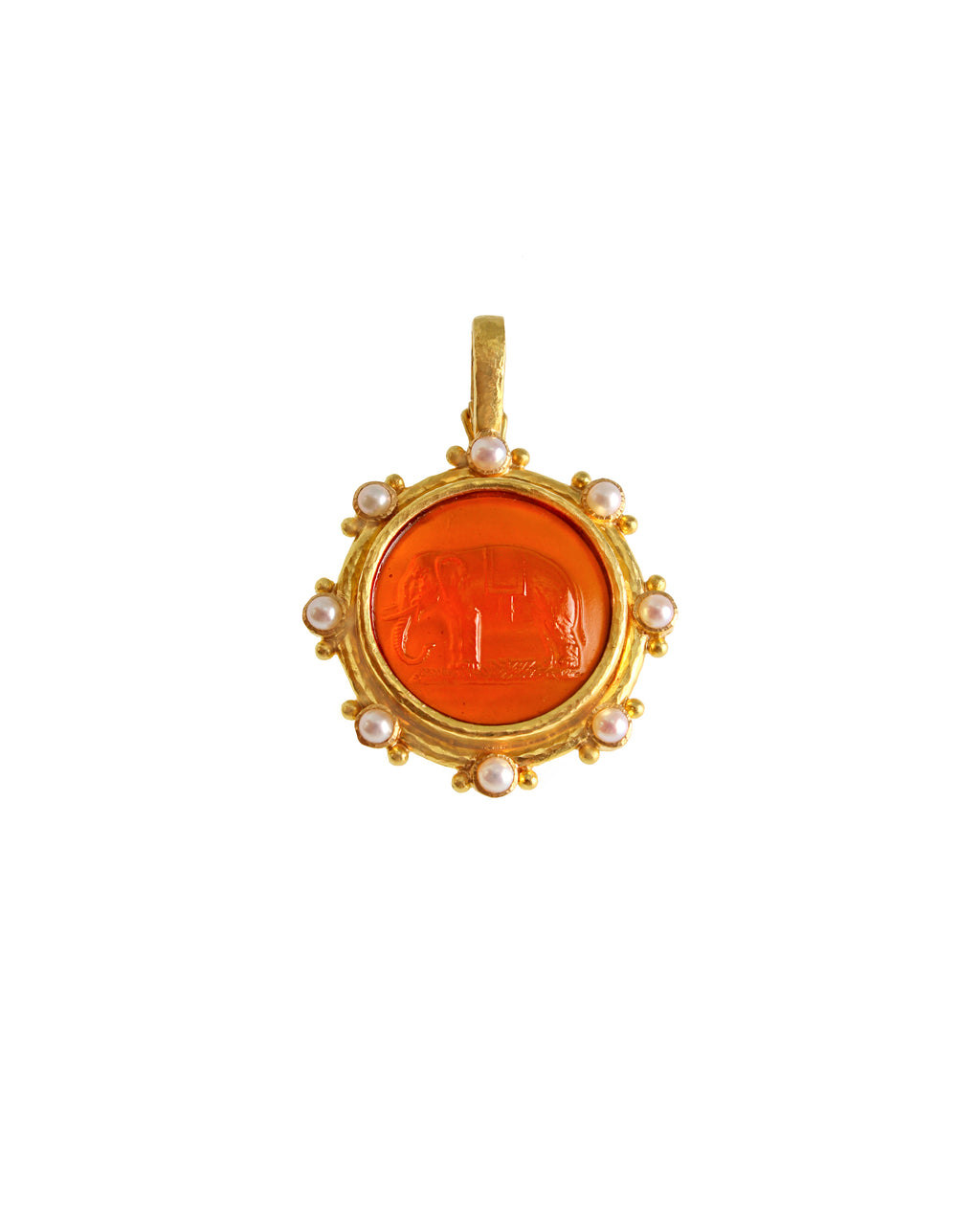 Amber 'Elephant' Pendant