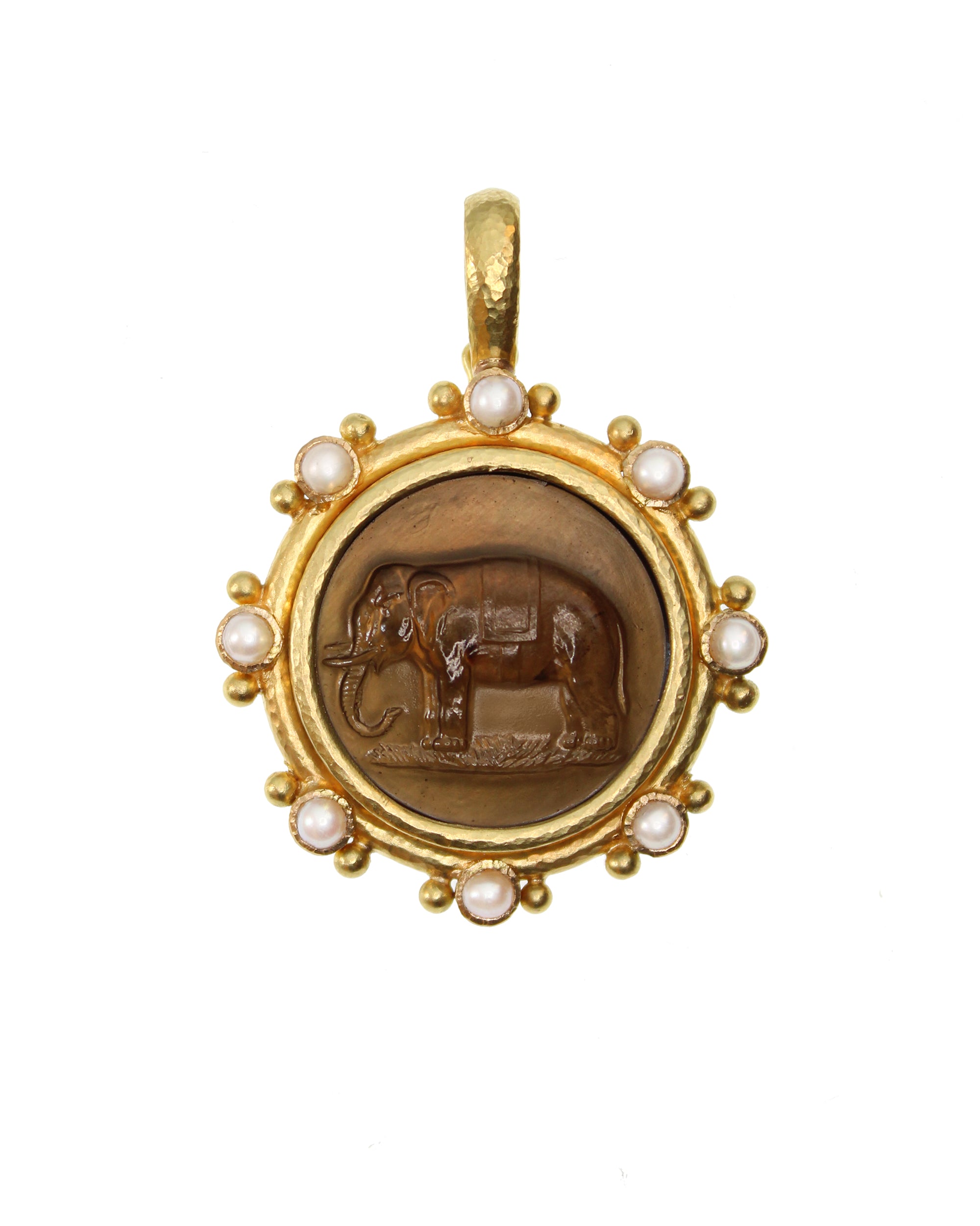 Bronze 'Elephant' Pendant