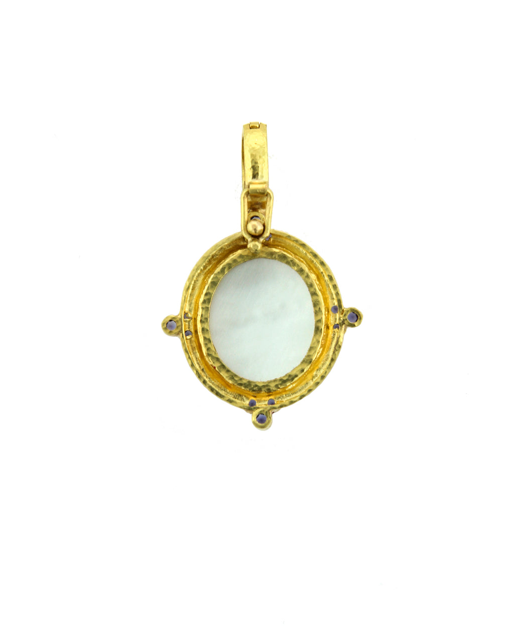 Amber 'Cabochon Honey Bee' Pendant