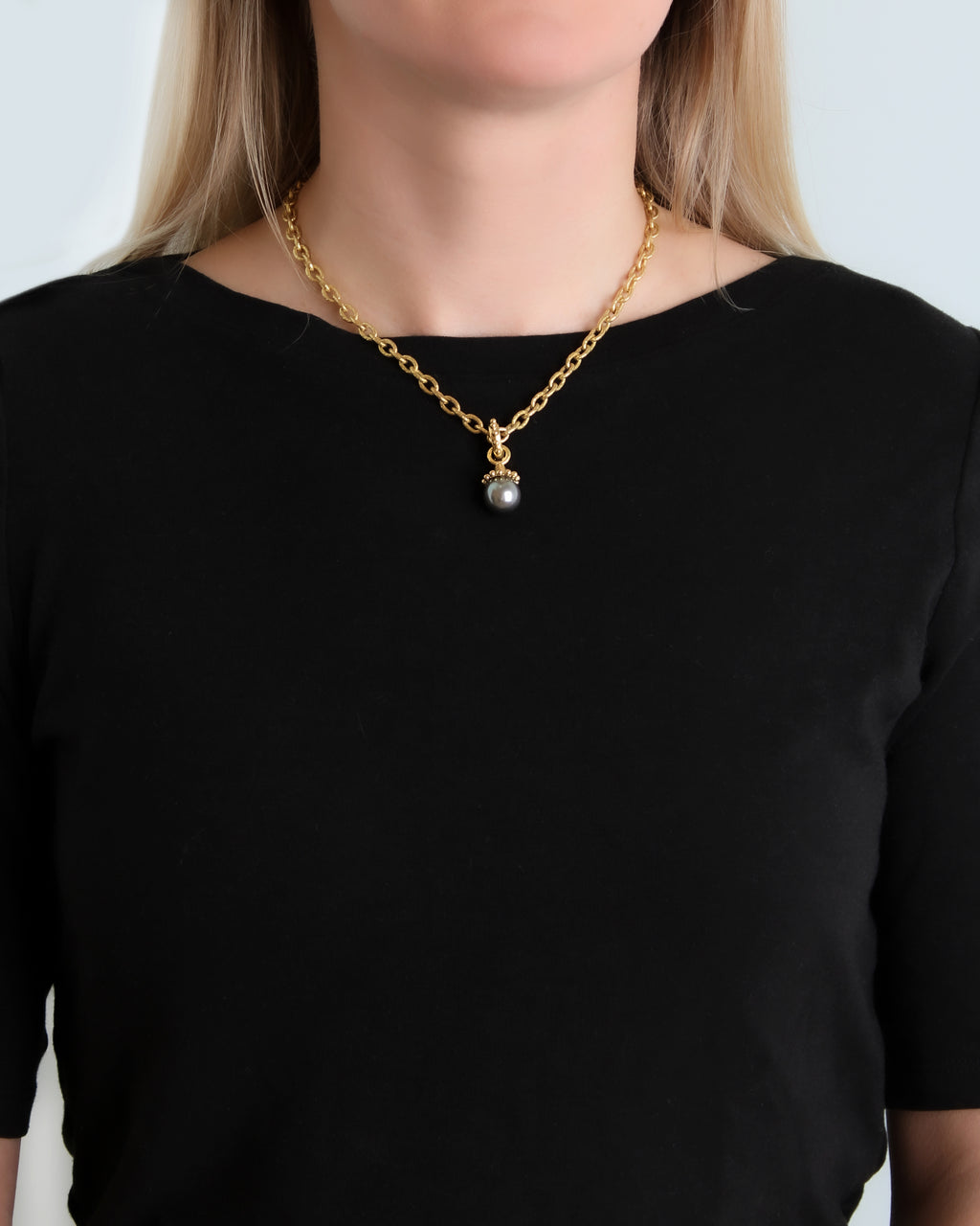 Silver Pearl Pendant