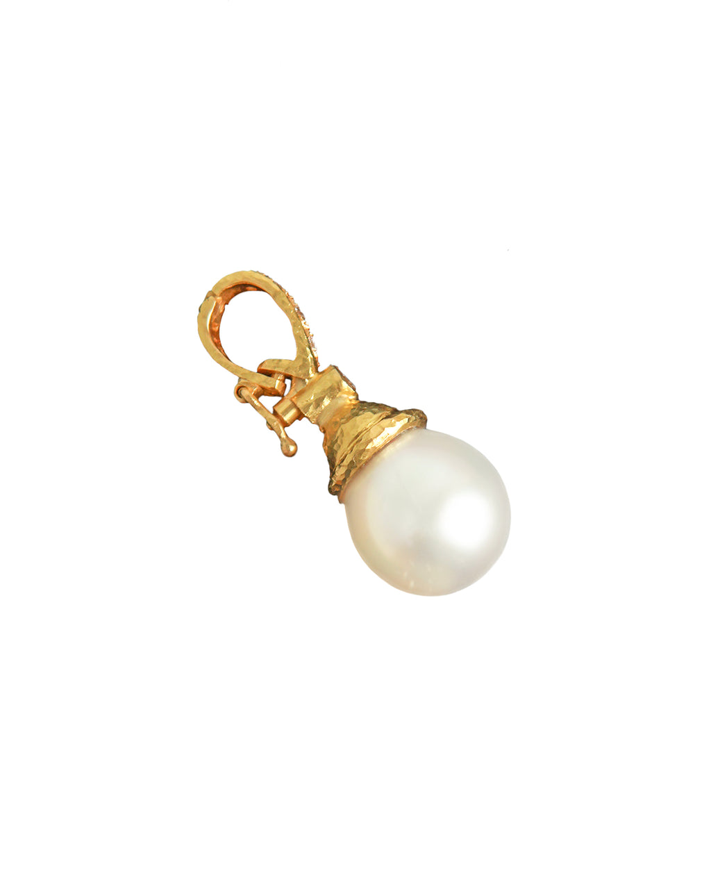 South Sea Pearl and Diamond Pendant