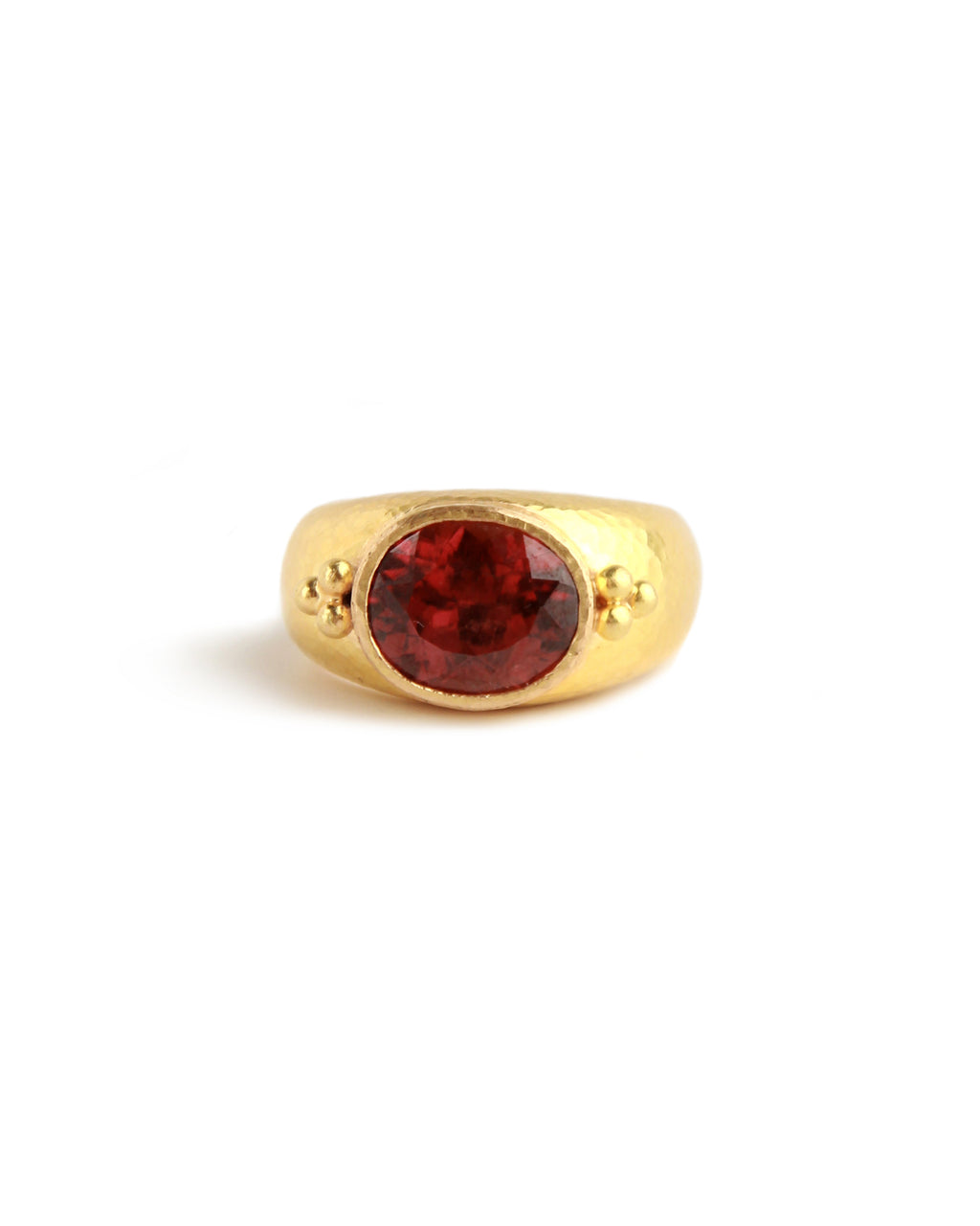 Brown Zircon Ring
