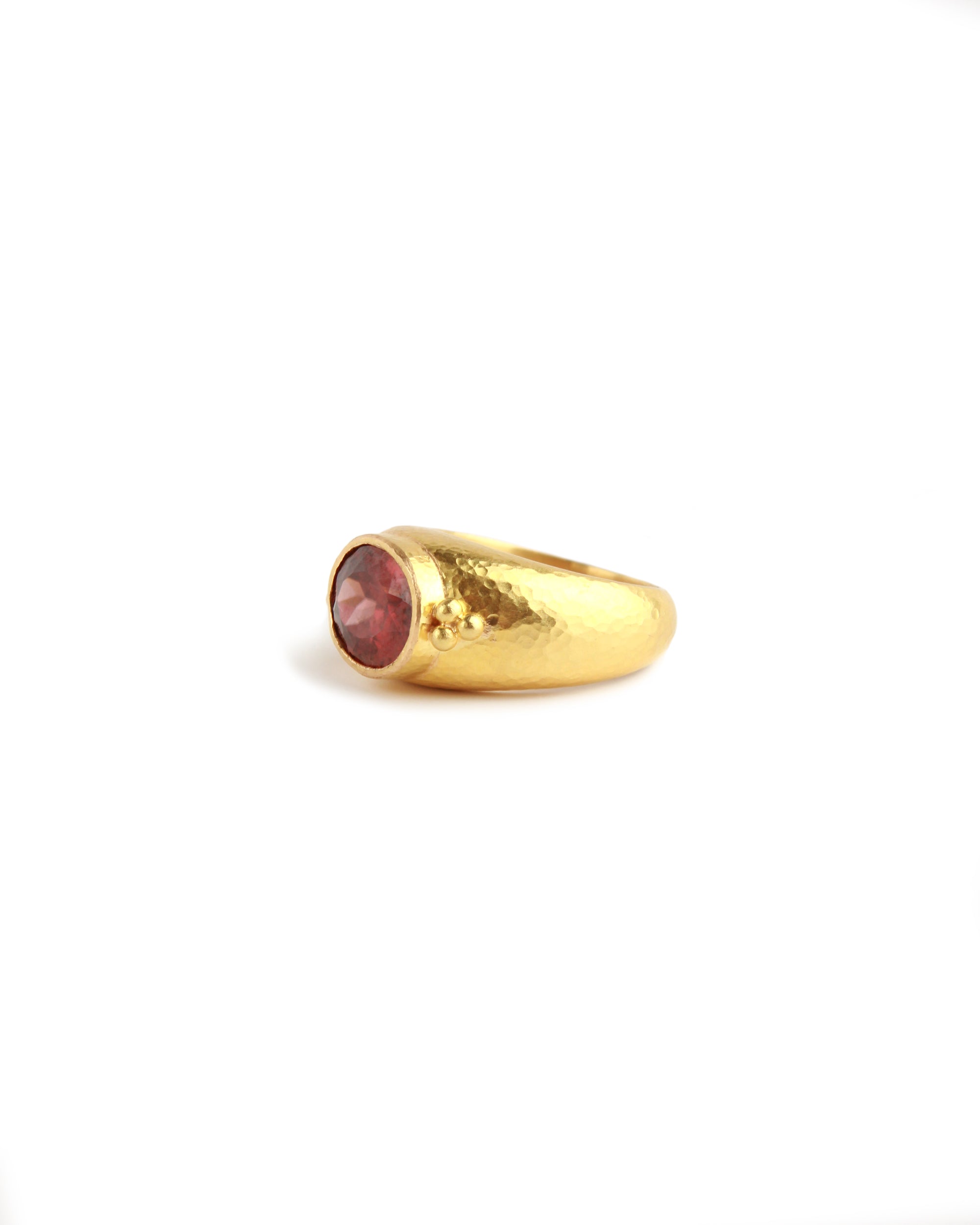 Brown Zircon Ring