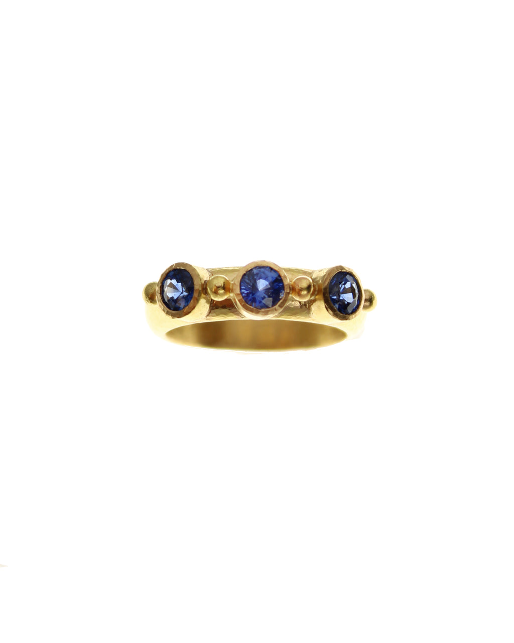 Blue Sapphire Stack Ring