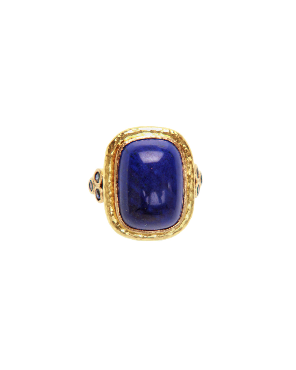 Lapis and Blue Sapphire Ring
