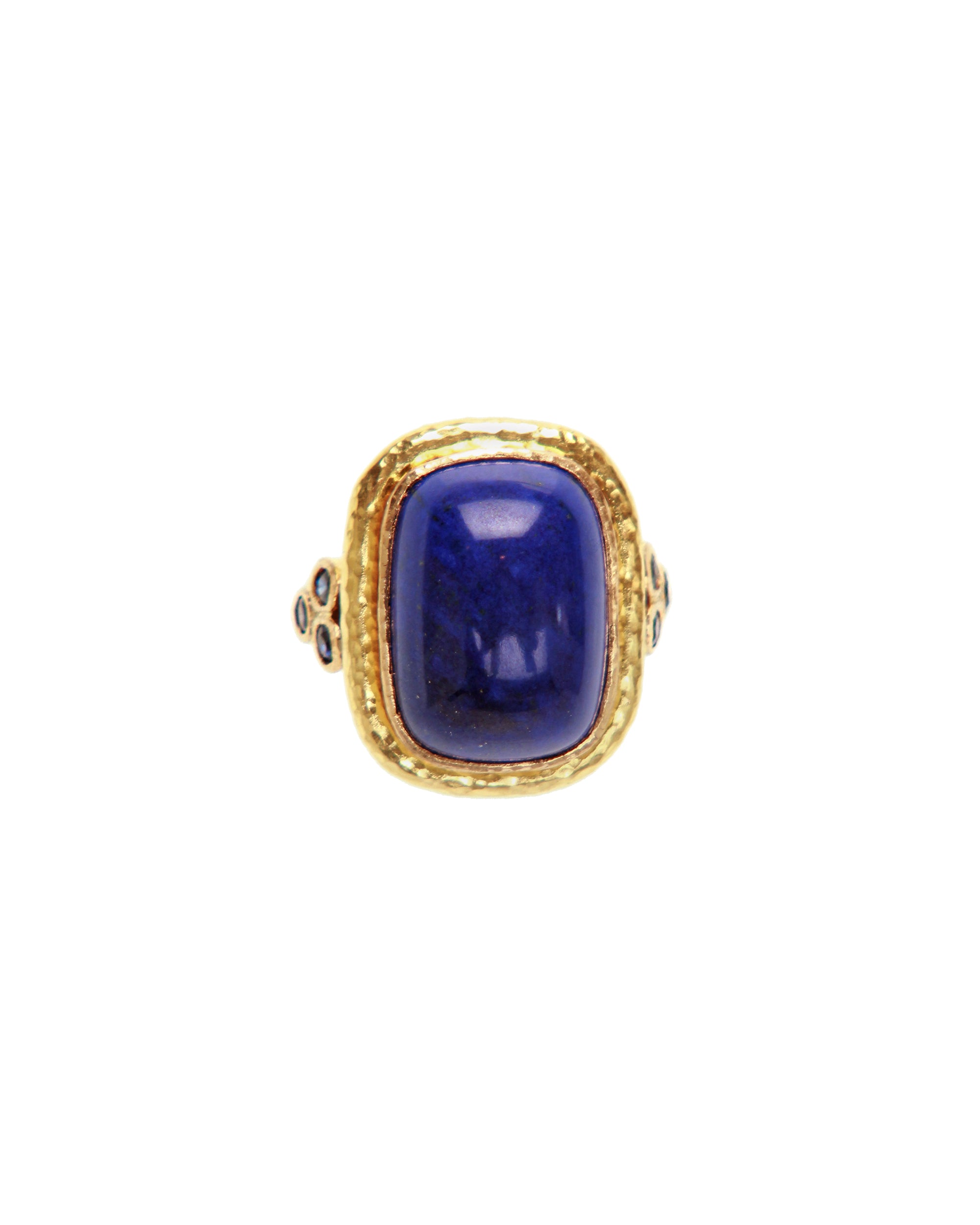 Lapis and Blue Sapphire Ring