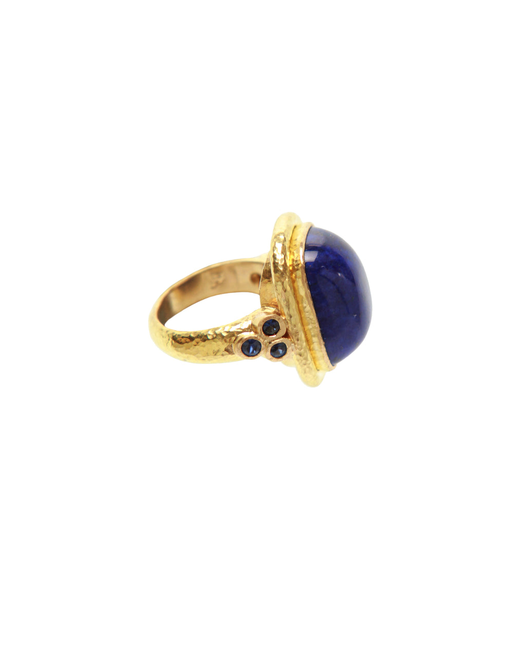 Lapis and Blue Sapphire Ring