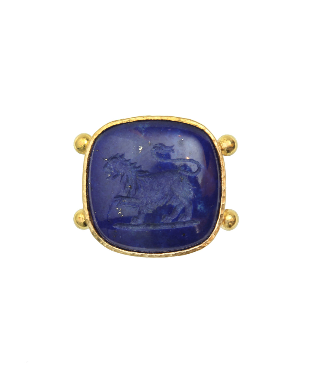 Lapis 'Lion' Ring