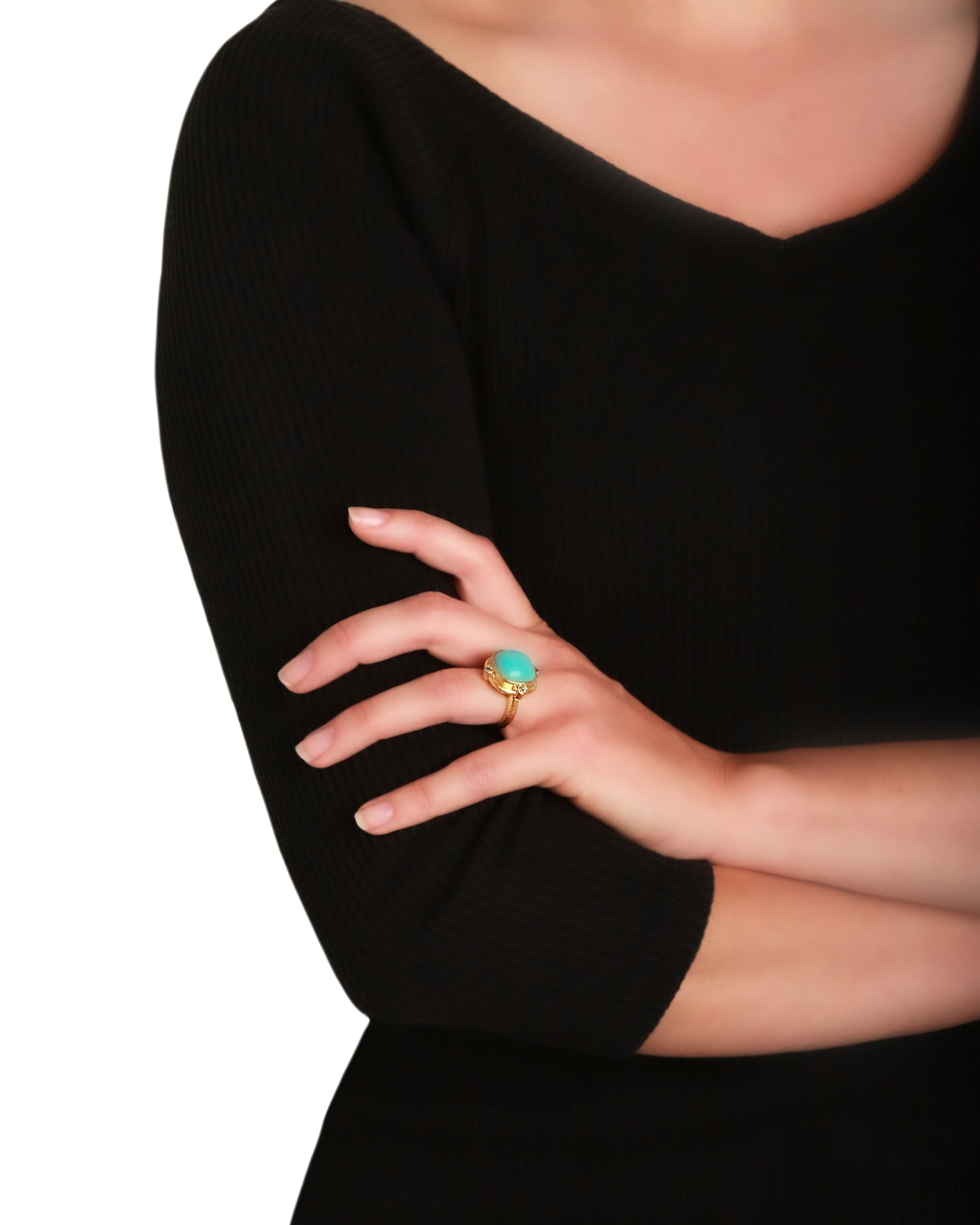 Sleeping Beauty Turquoise Ring