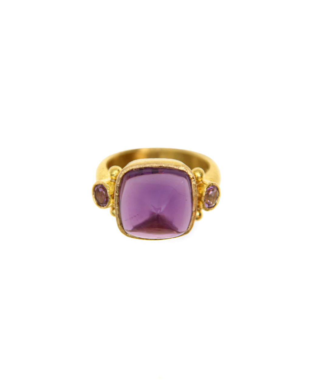 Sugarloaf Amethyst Ring