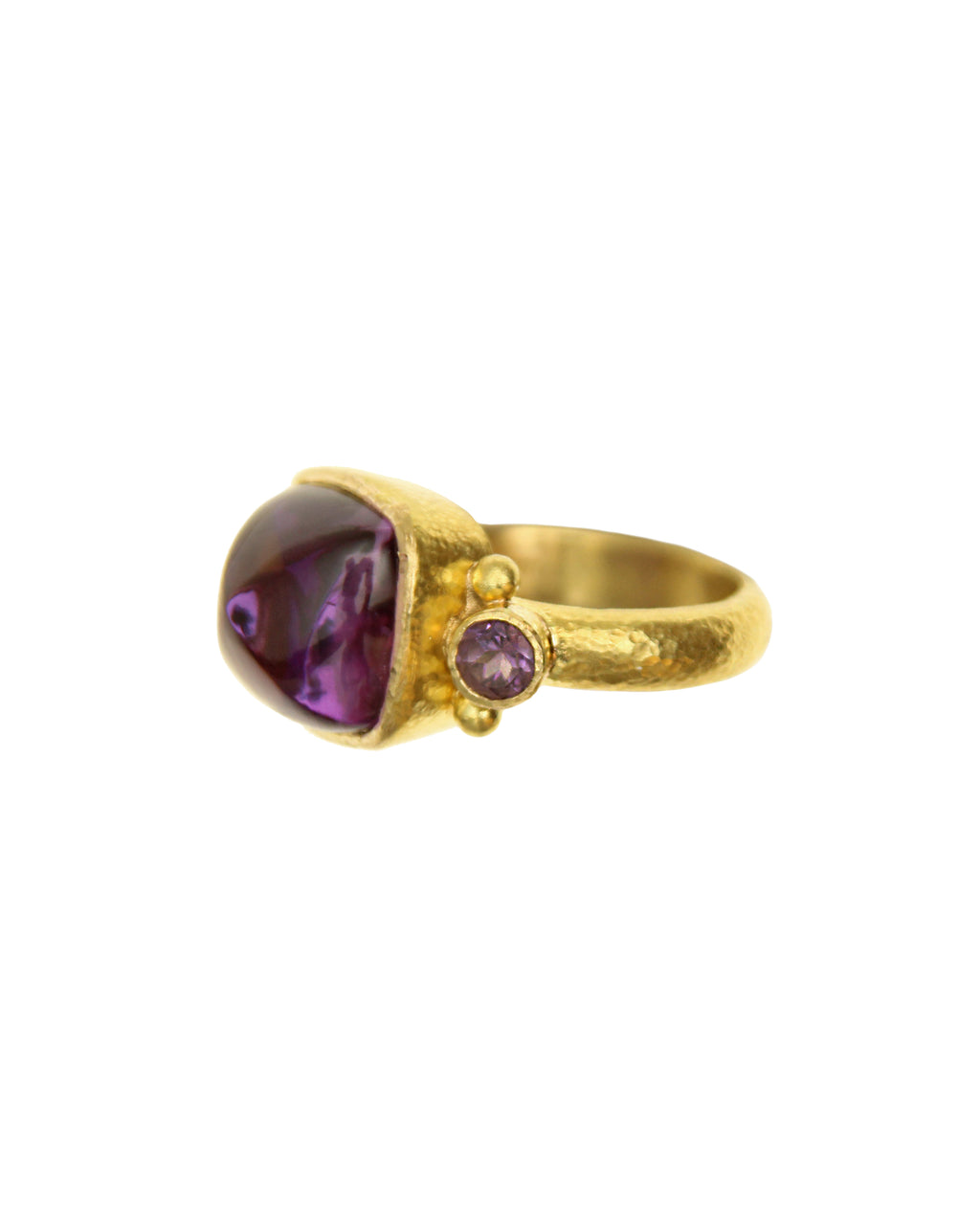 Sugarloaf Amethyst Ring