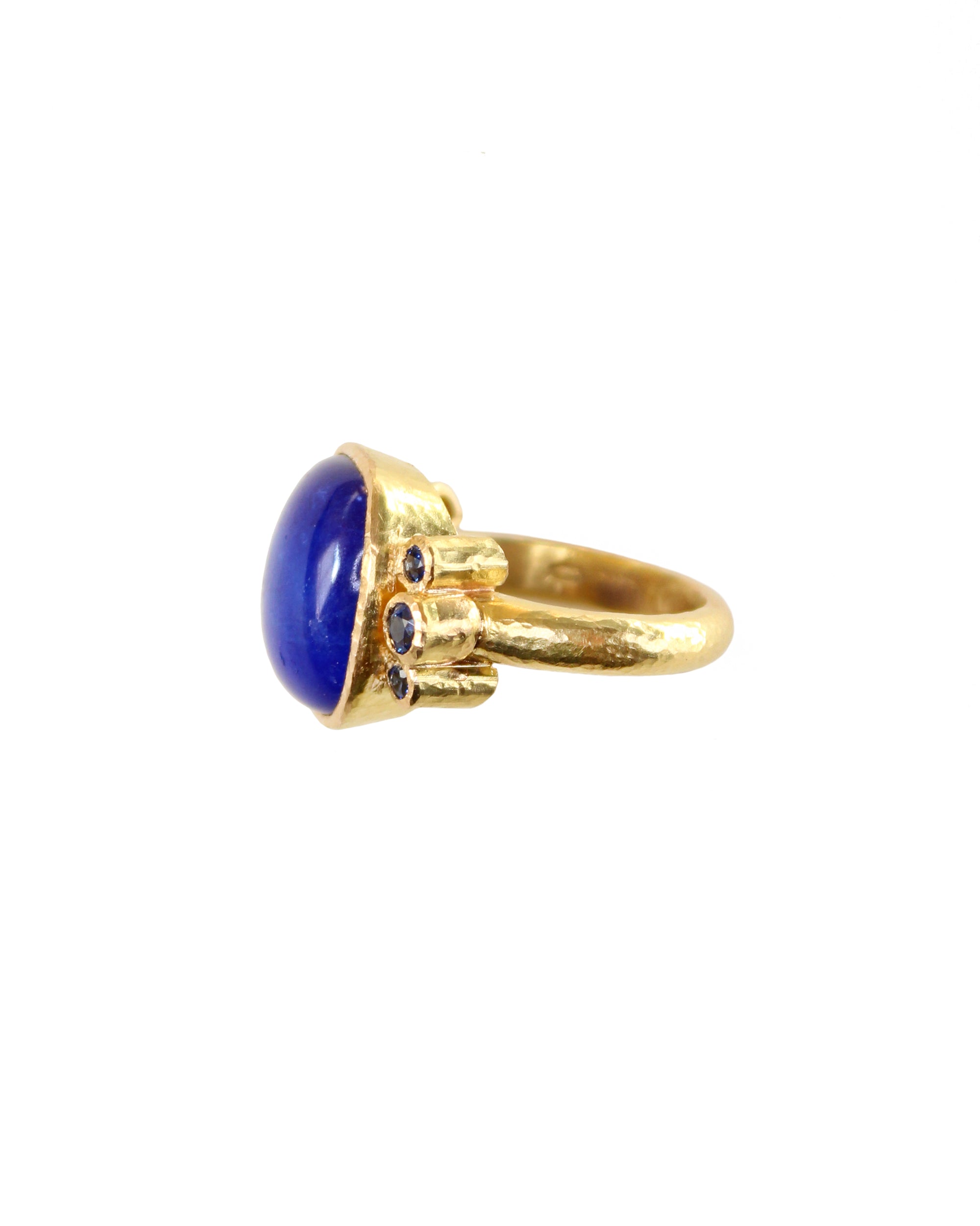 Lapis and Blue Sapphire Ring