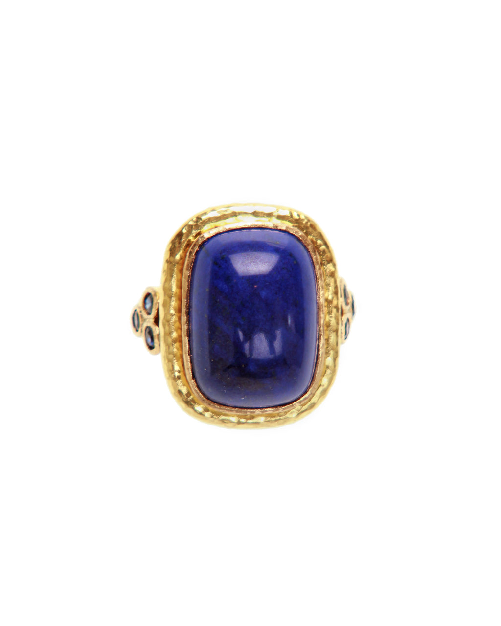 Lapis and Blue Sapphire Ring