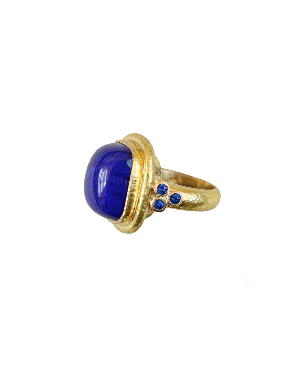 Lapis and Blue Sapphire Ring