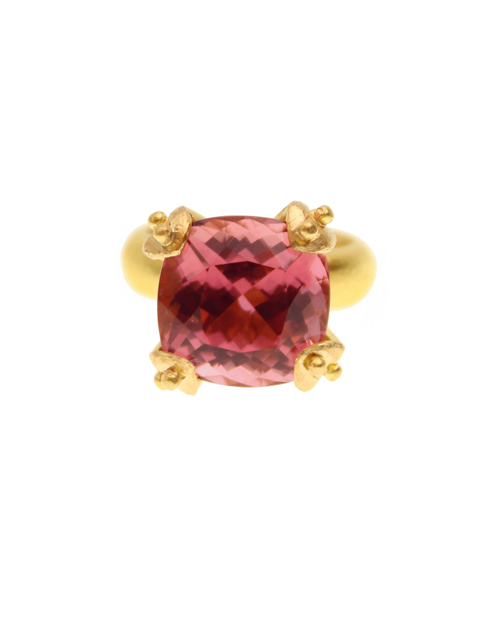 Pink Tourmaline Ring