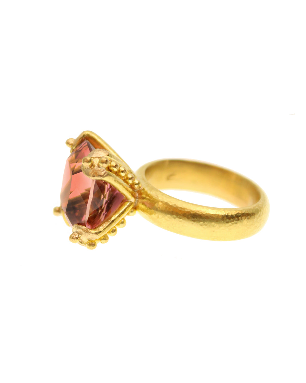 Pink Tourmaline Ring