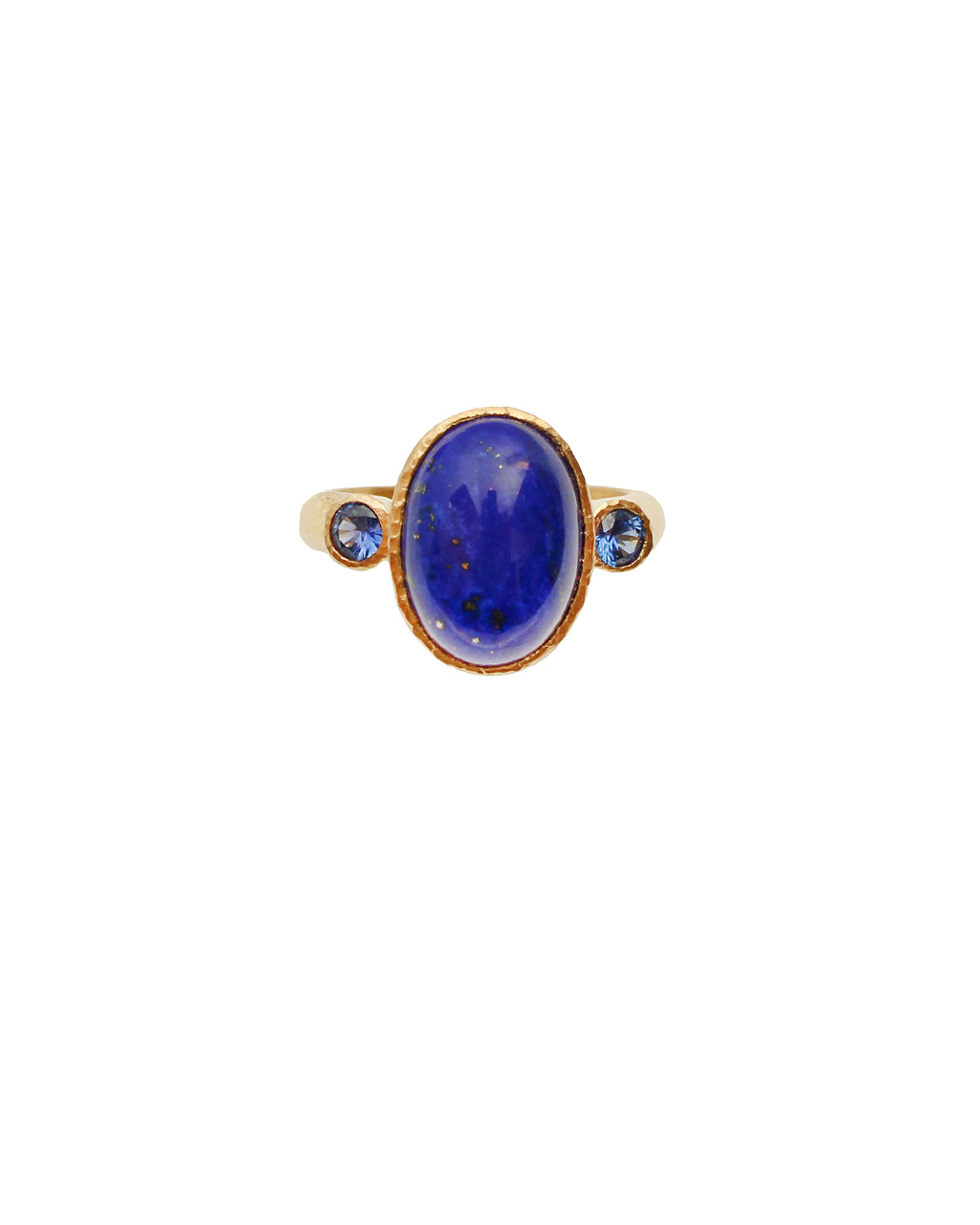Lapis and Blue Sapphire Ring