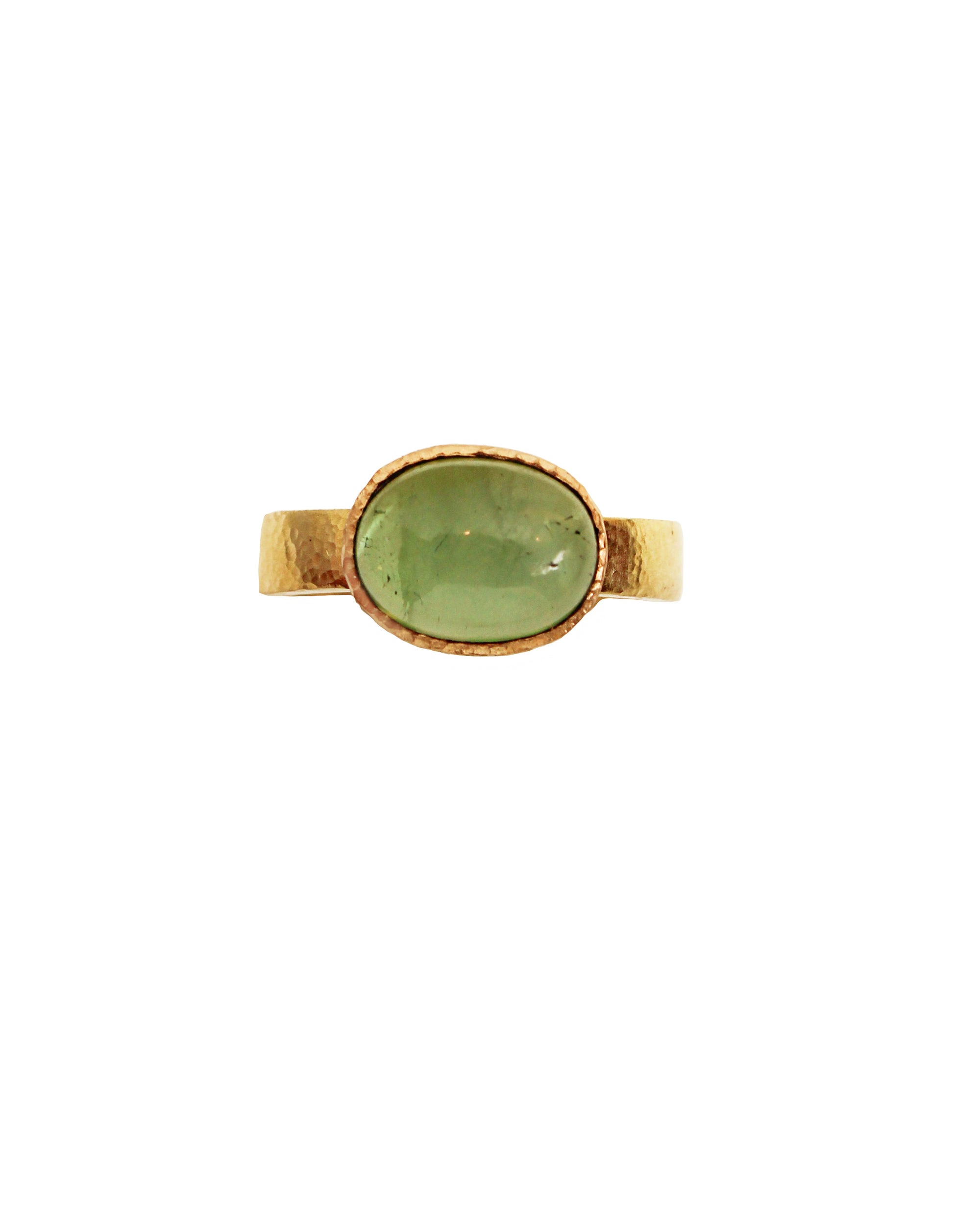 Green Tourmaline Ring
