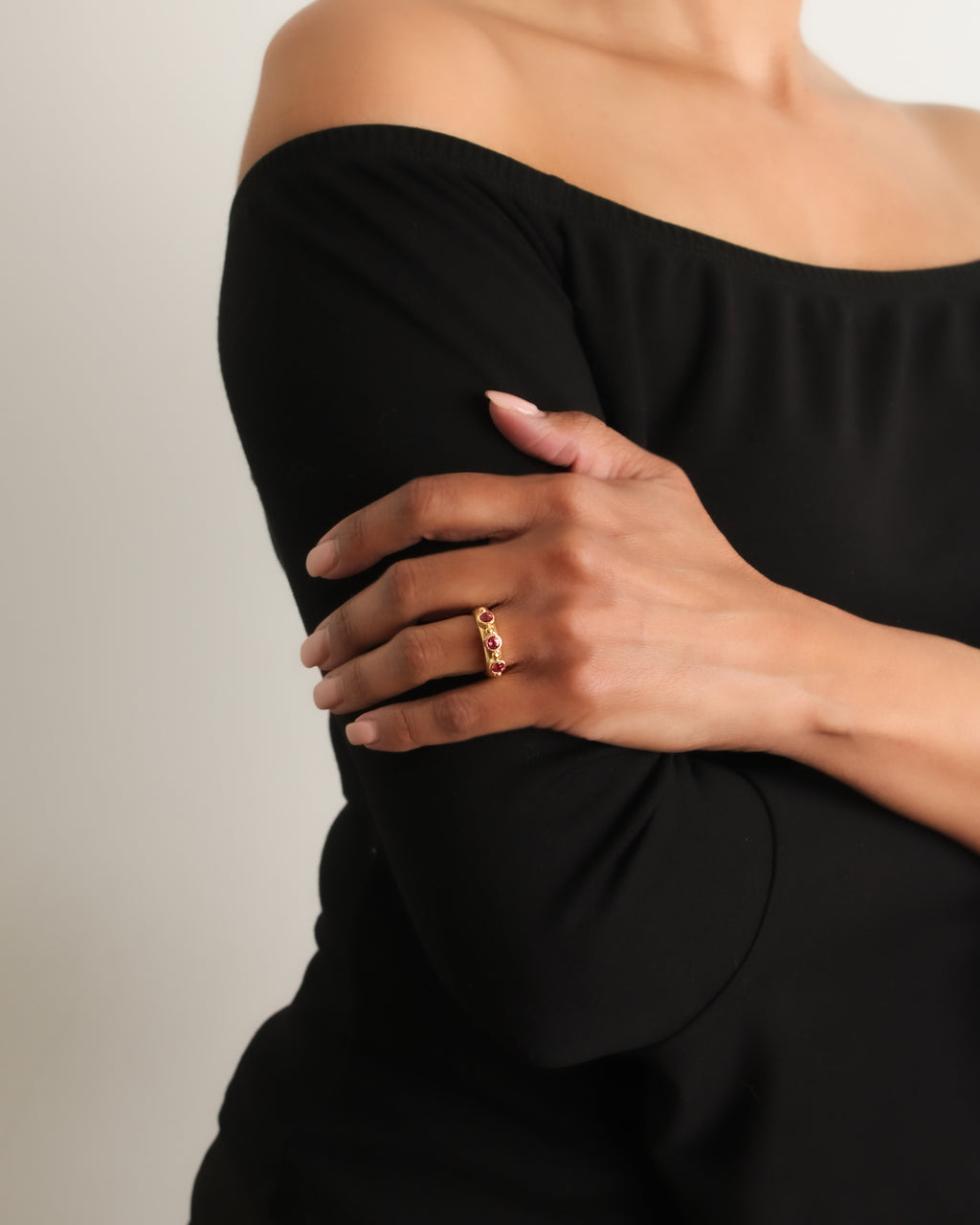 Ruby Stack Ring