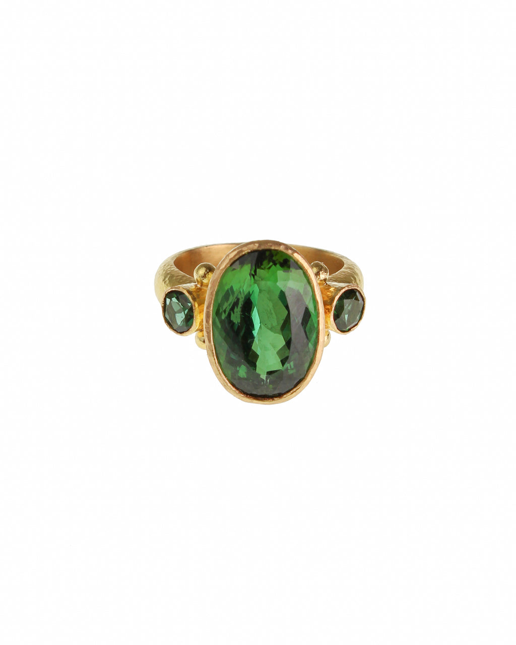 Green Tourmaline Ring