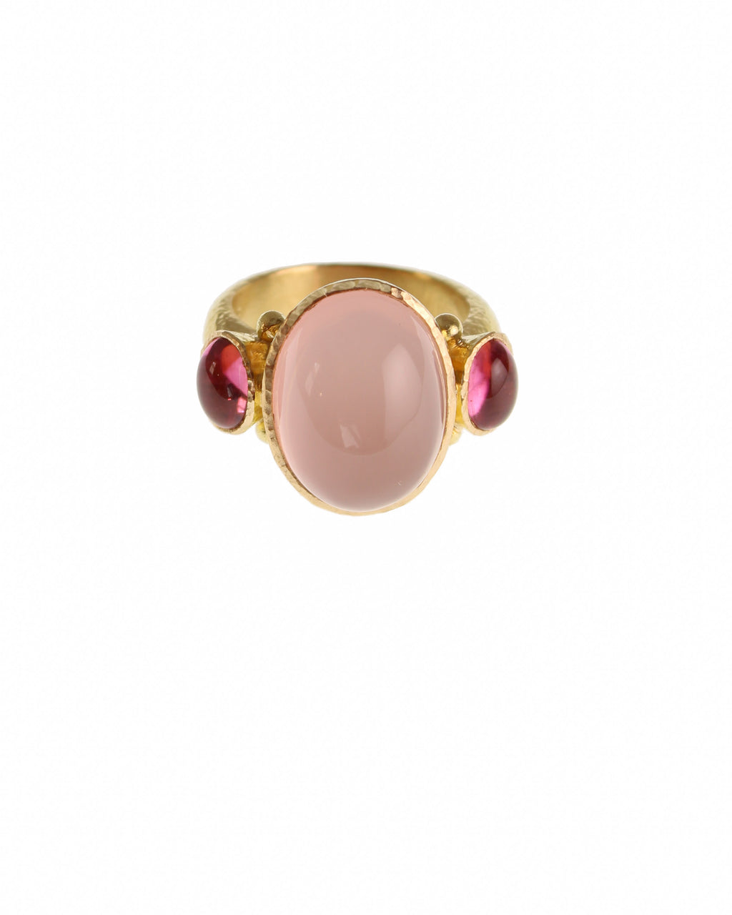 Rose Quartz and Pink Tourmaline Ring