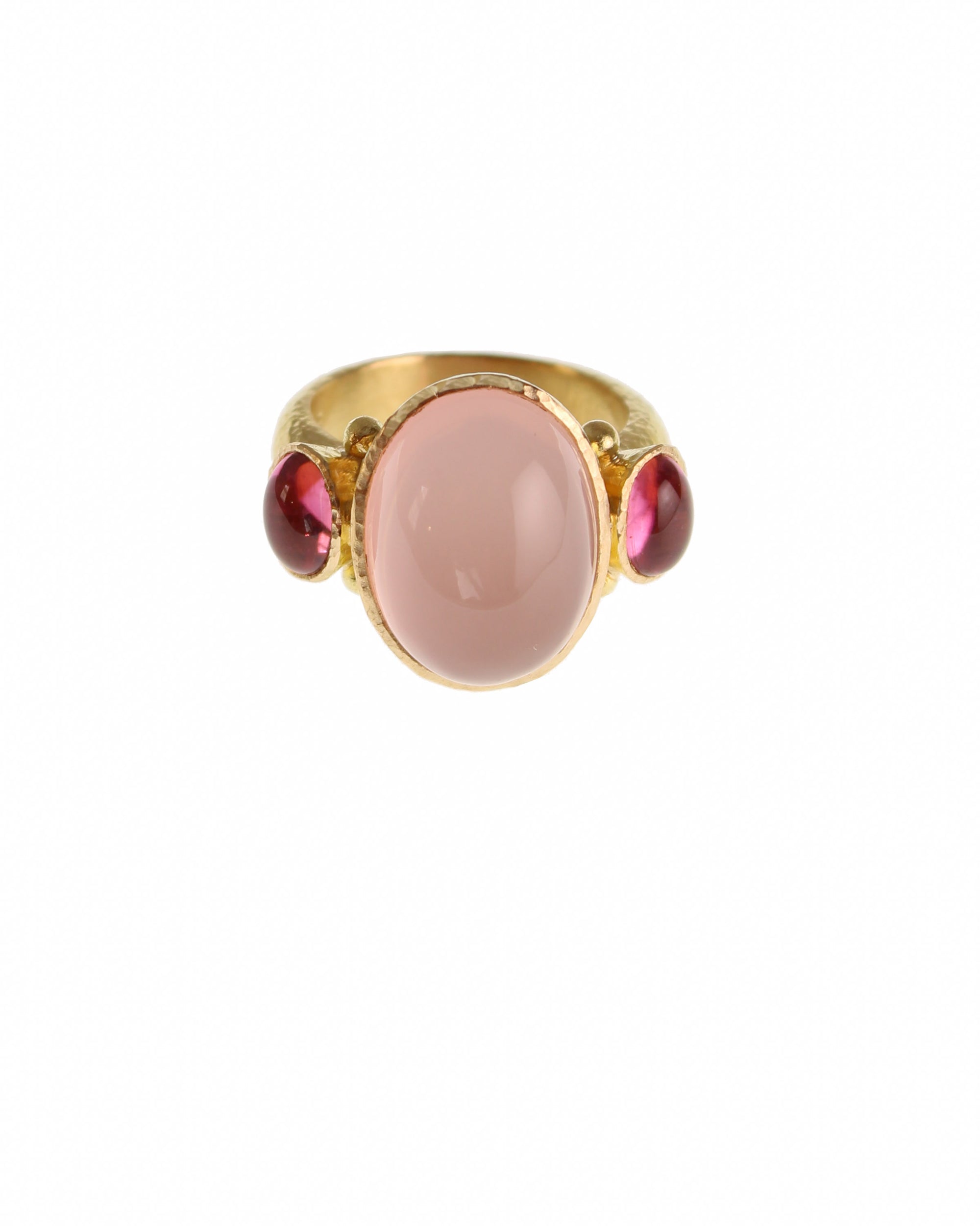 Rose Quartz and Pink Tourmaline Ring