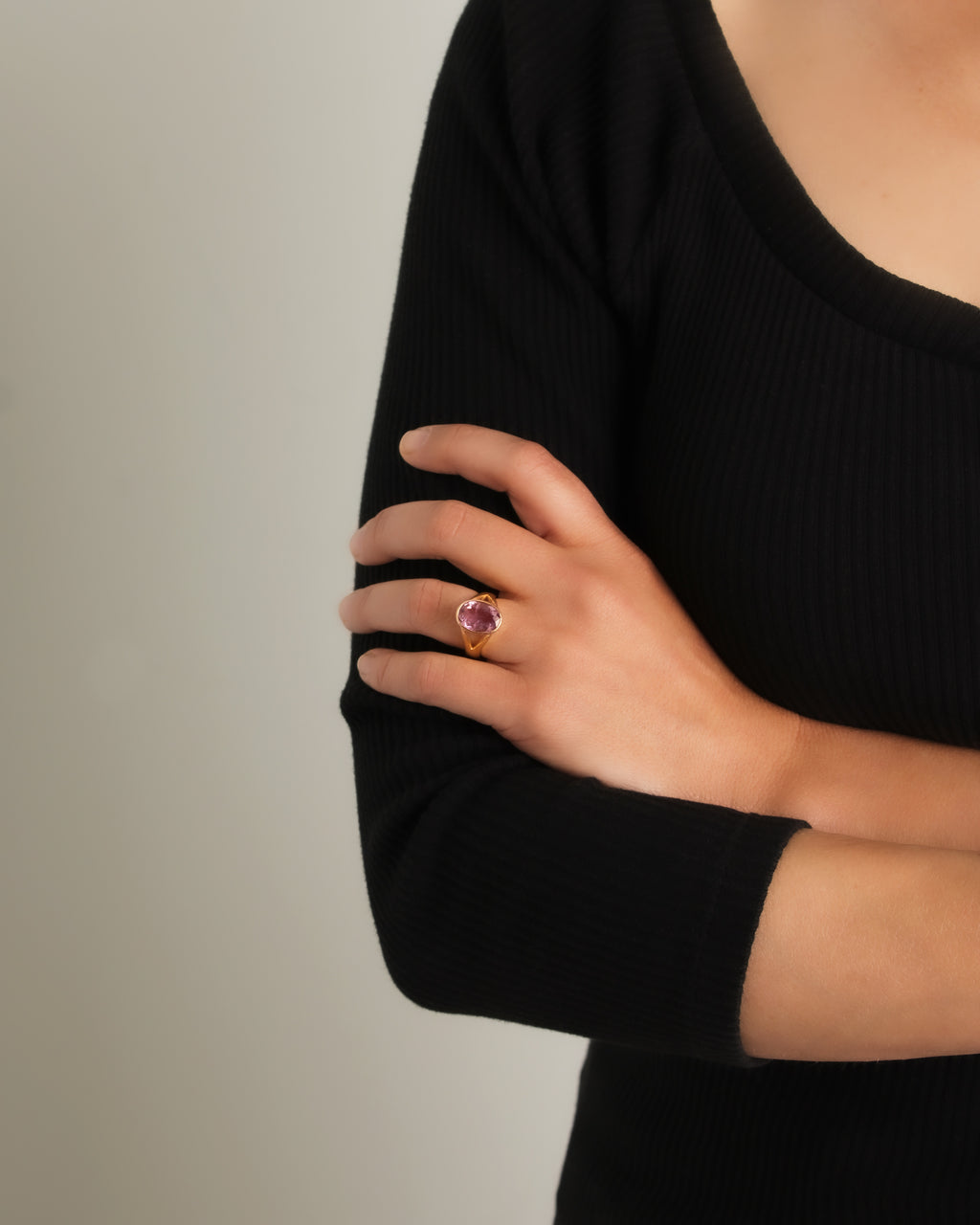 Copper Tourmaline Ring