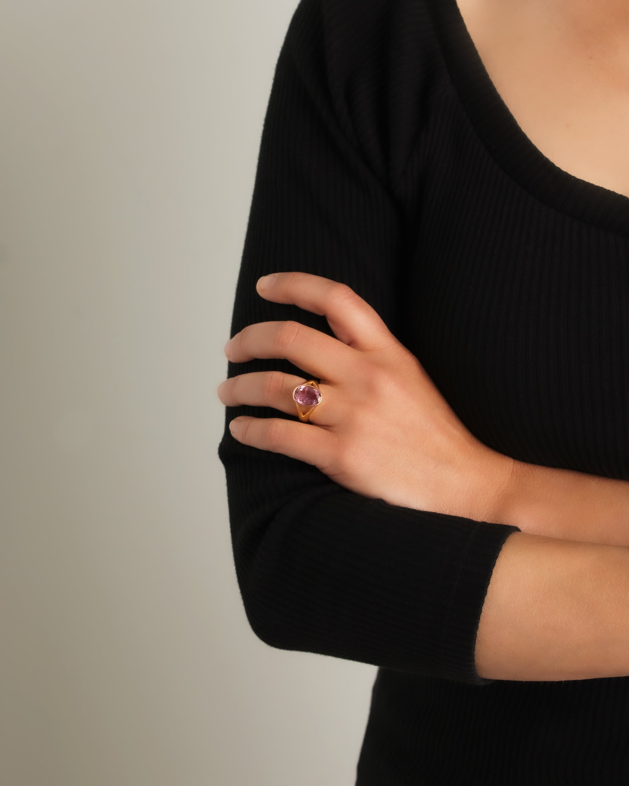 Copper Tourmaline Ring