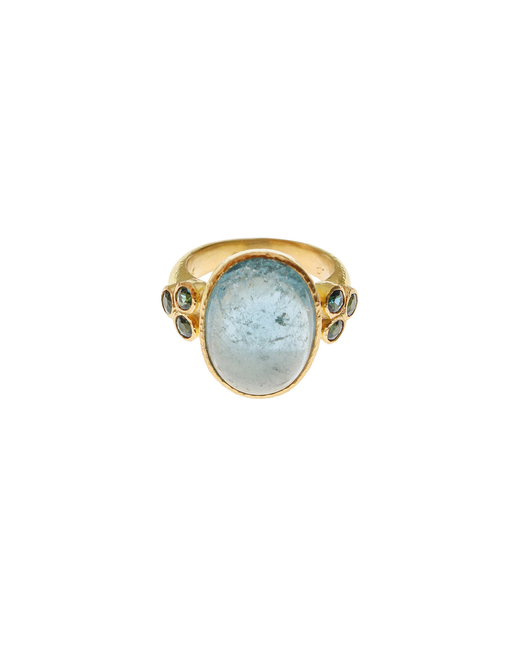 Blue Tourmaline Ring