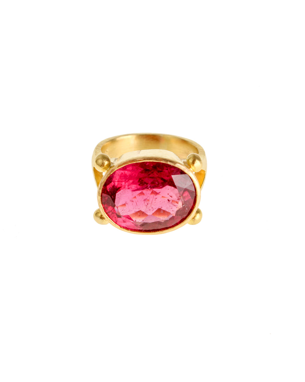 Pink Tourmaline Ring