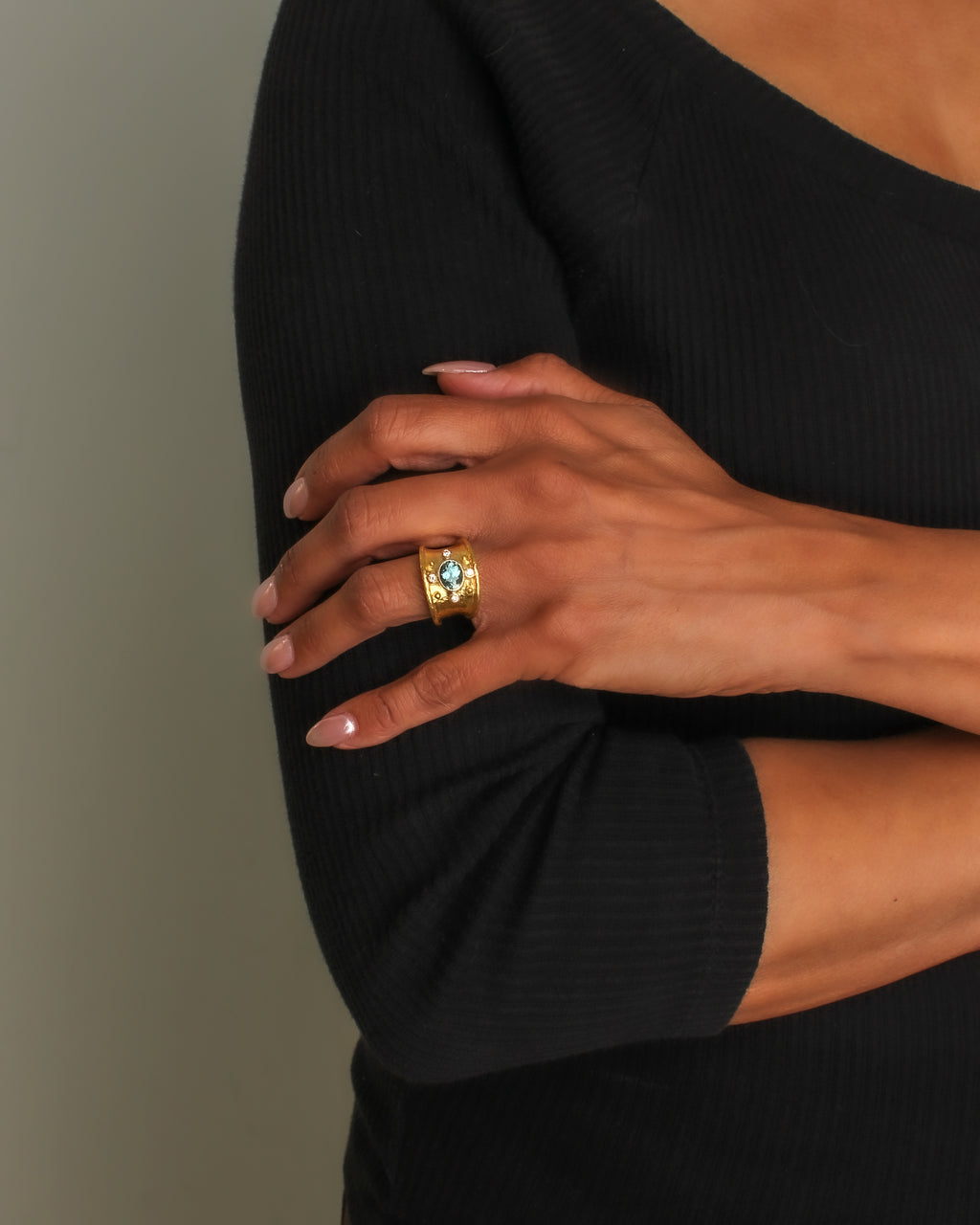 Aquamarine Ring