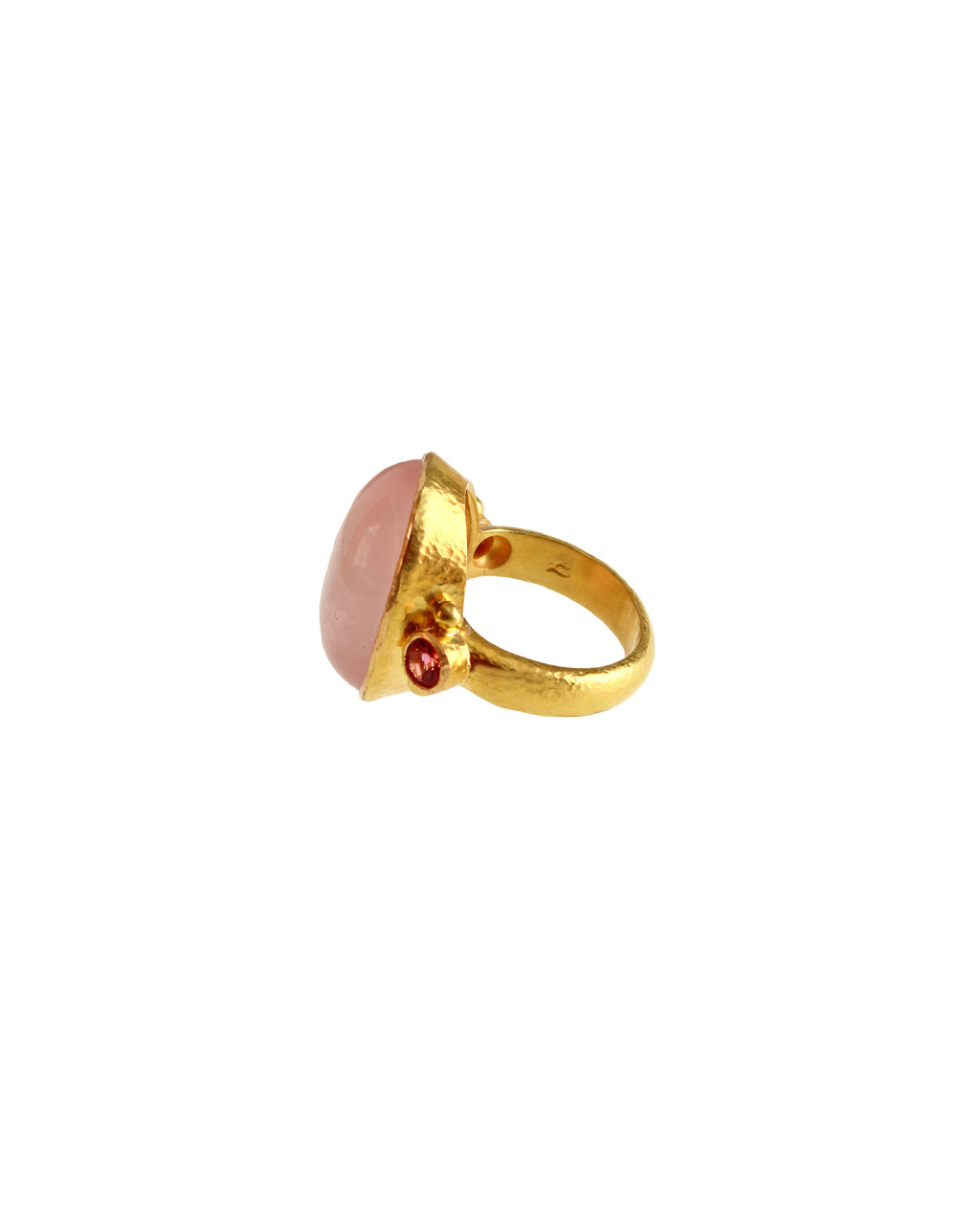Rose Quartz and Pink Tourmaline Ring