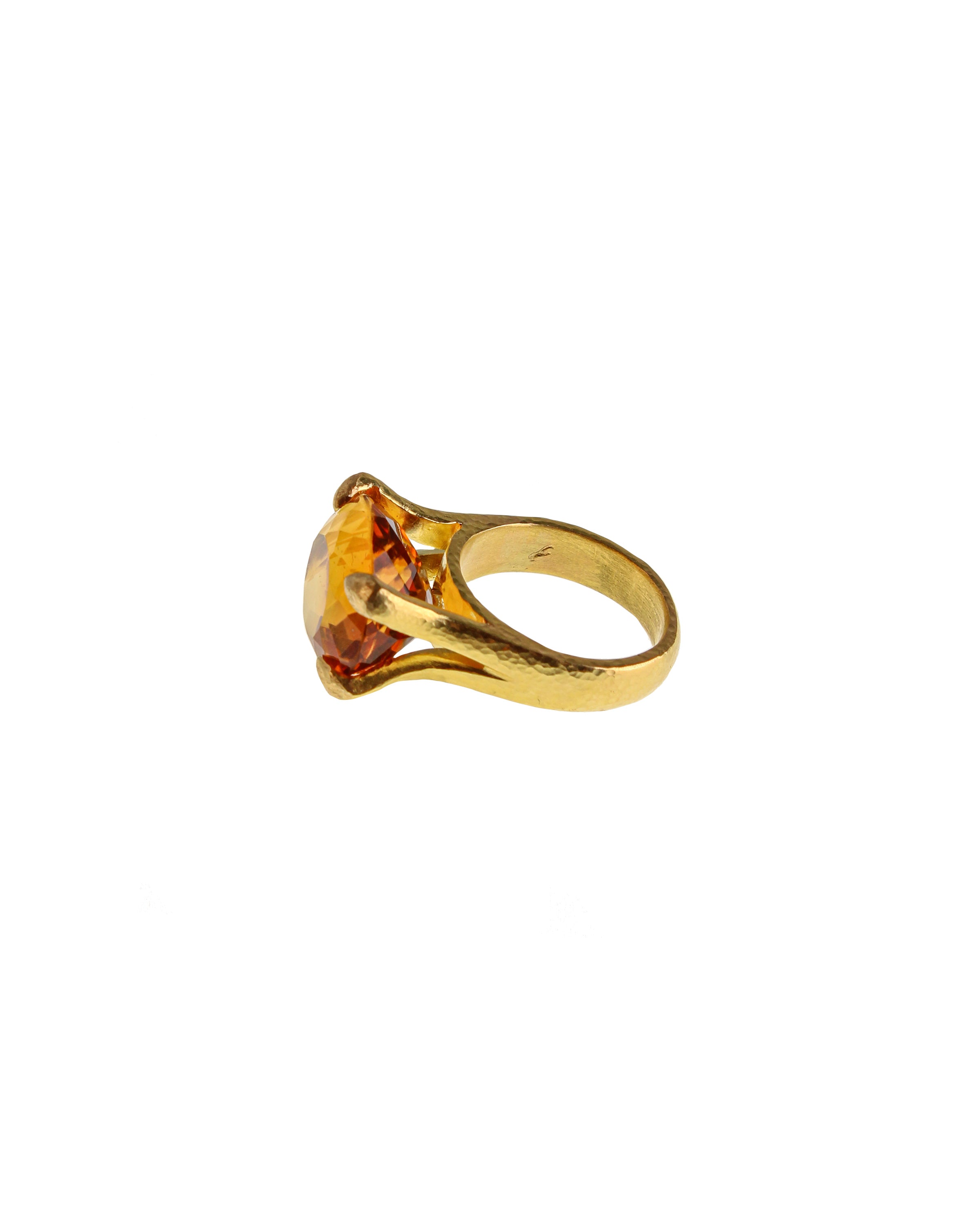 Citrine Ring – Elizabeth Locke Jewels