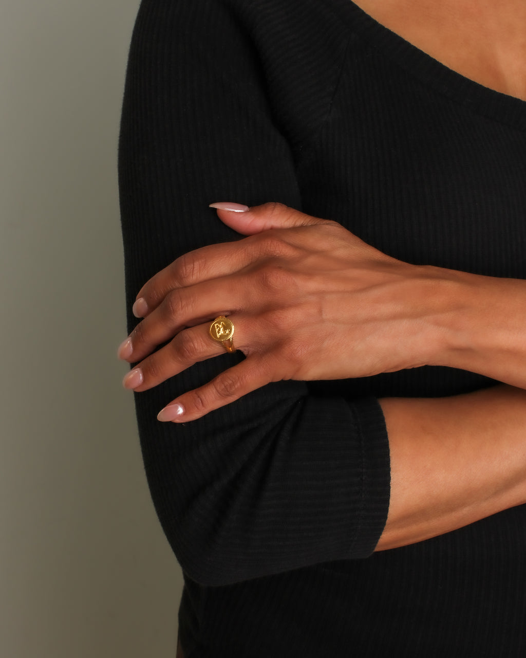Gold 'Leopard' Ring