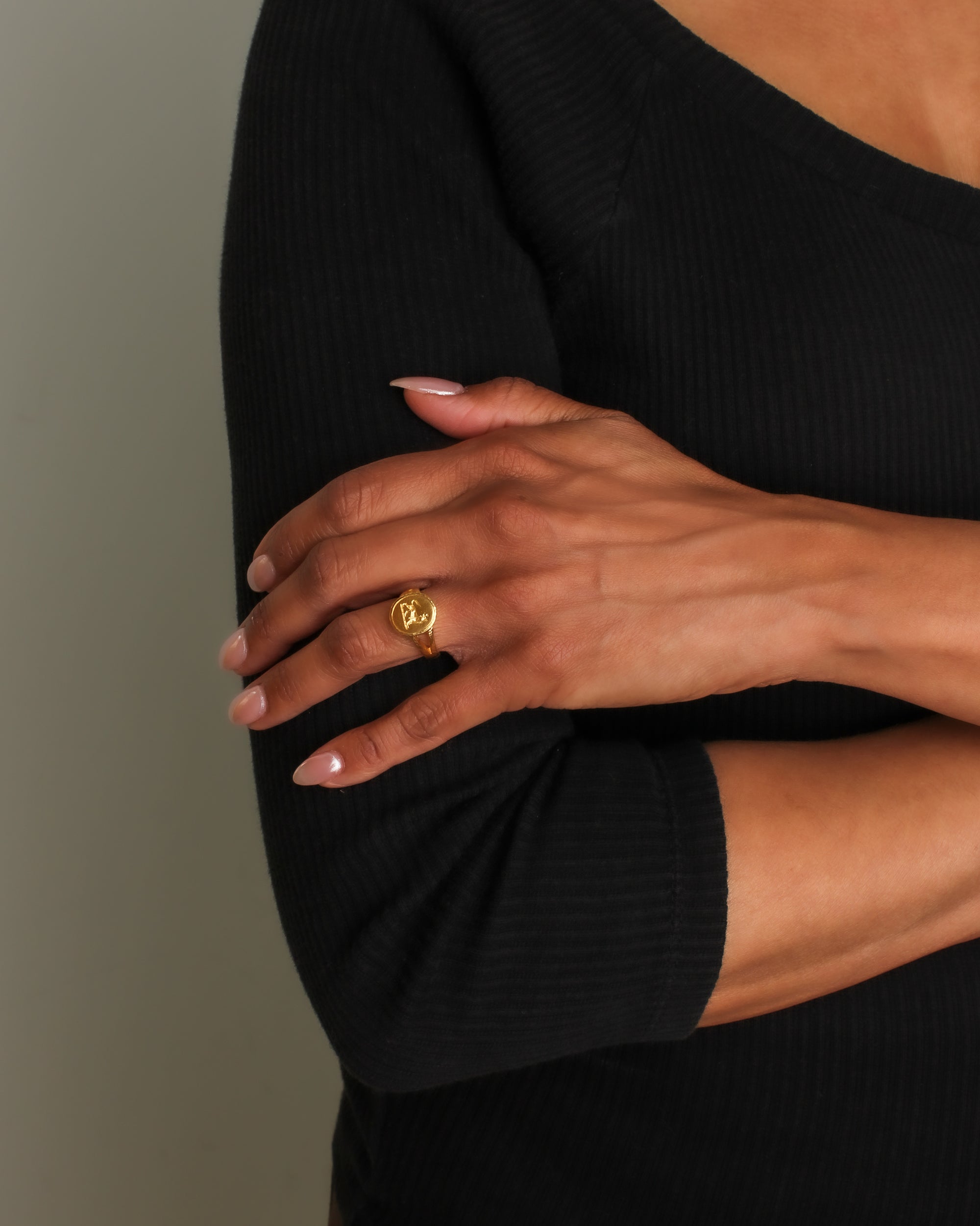 Gold 'Leopard' Ring
