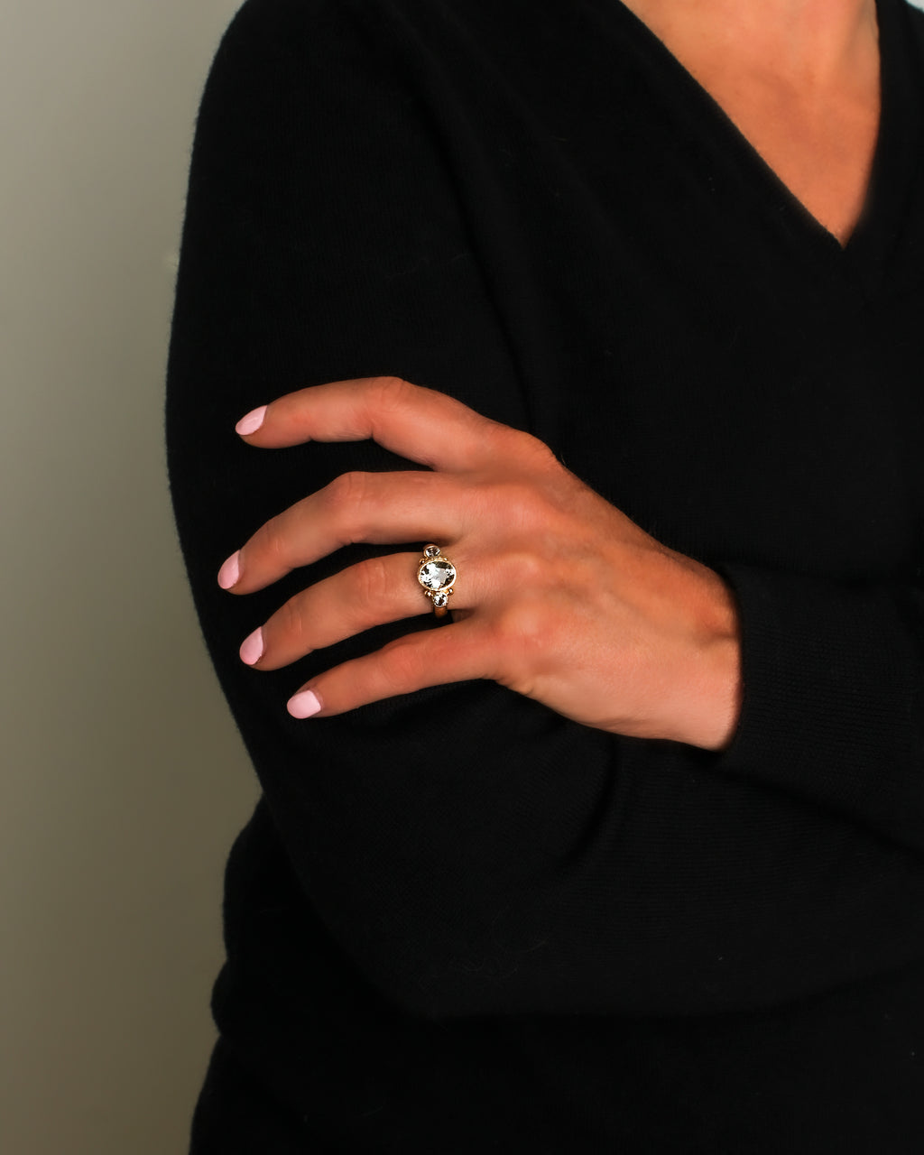 Aquamarine Ring