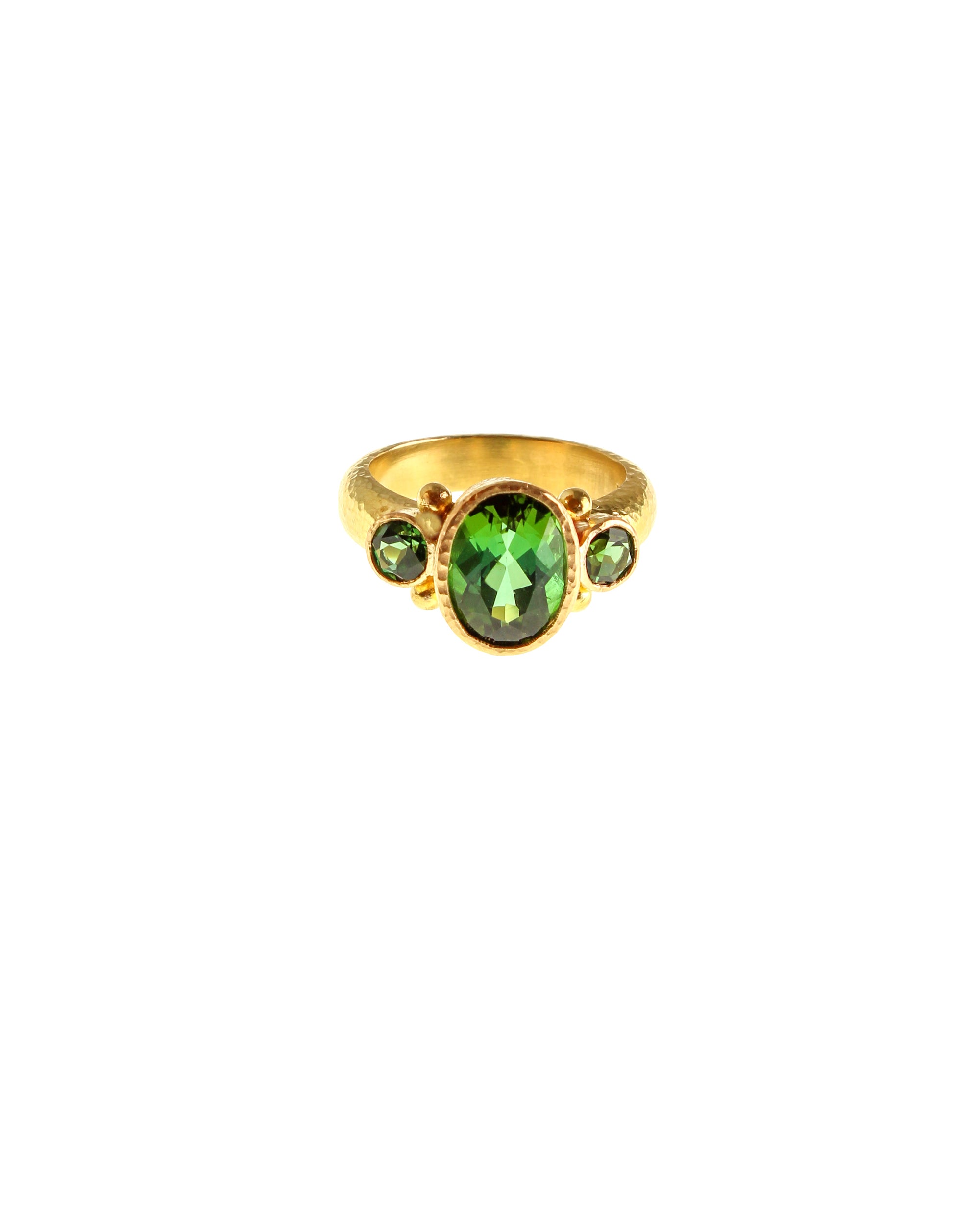 Green Tourmaline Ring